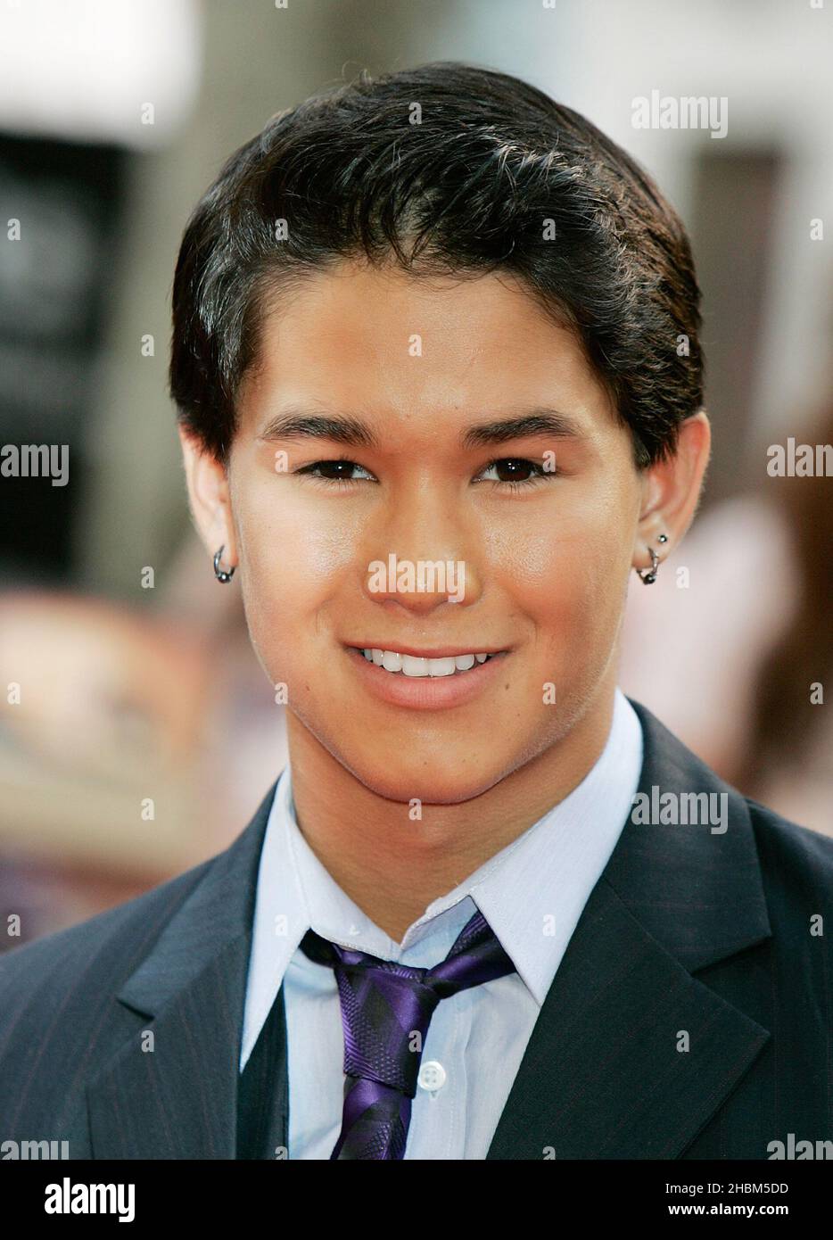 Boo Boo Stewart arriva al Twilight Saga Eclipse Premiere all'Odeon, Leicester Square, Londra. Foto Stock