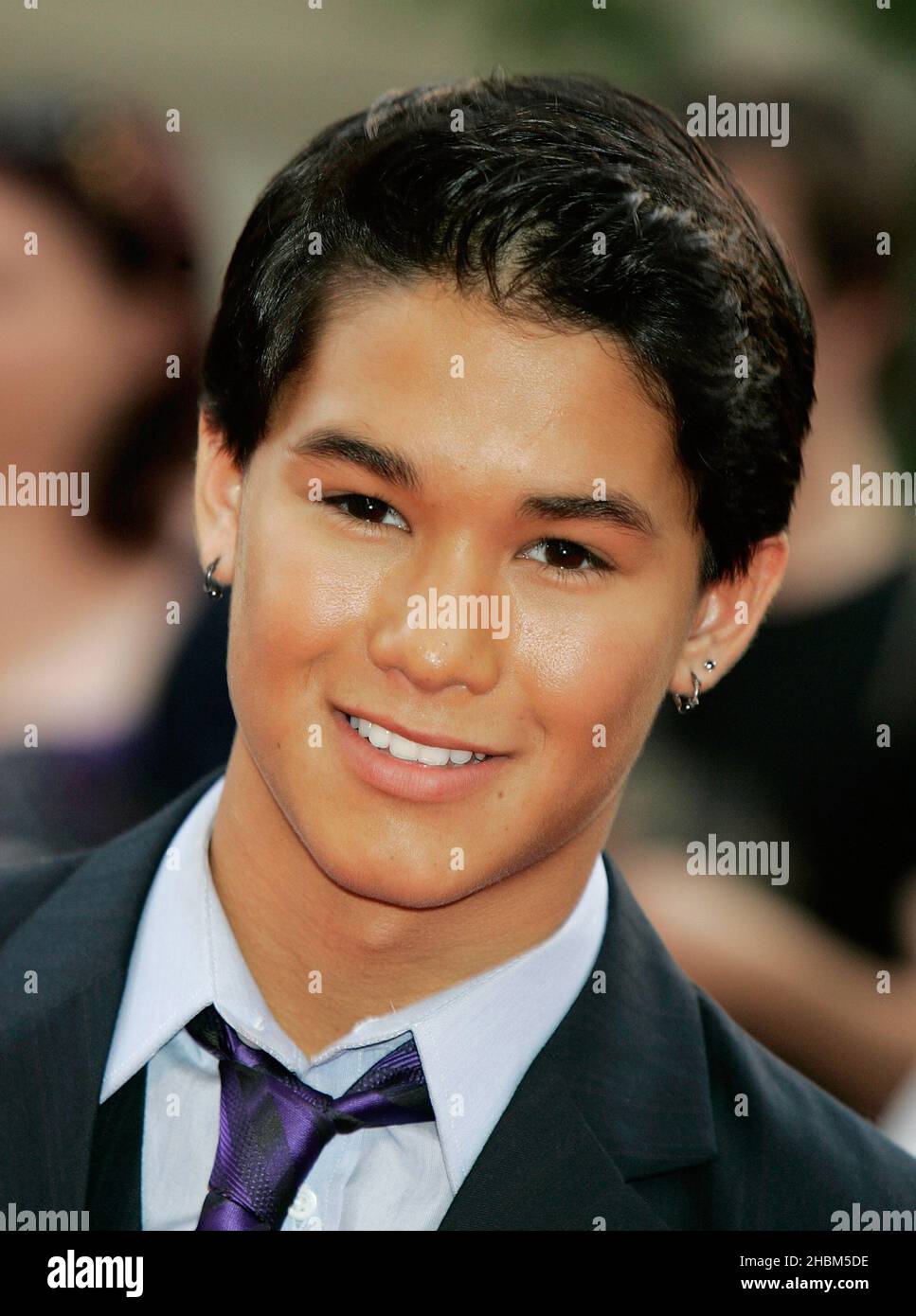 Boo Boo Stewart arriva al Twilight Saga Eclipse Premiere all'Odeon, Leicester Square, Londra. Foto Stock