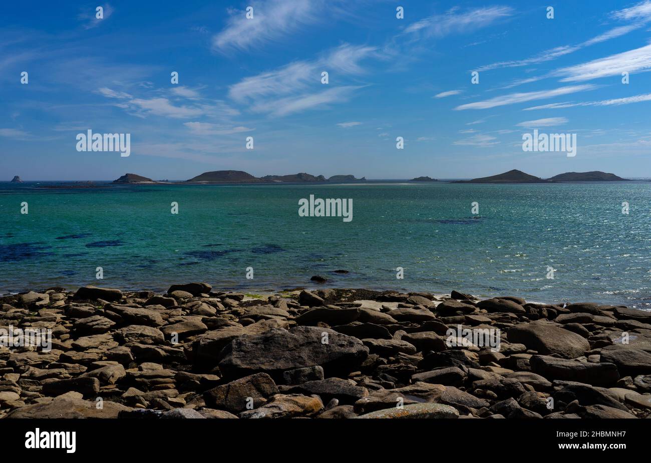 St.Martins, Isole di Scilly, Inghilterra Foto Stock