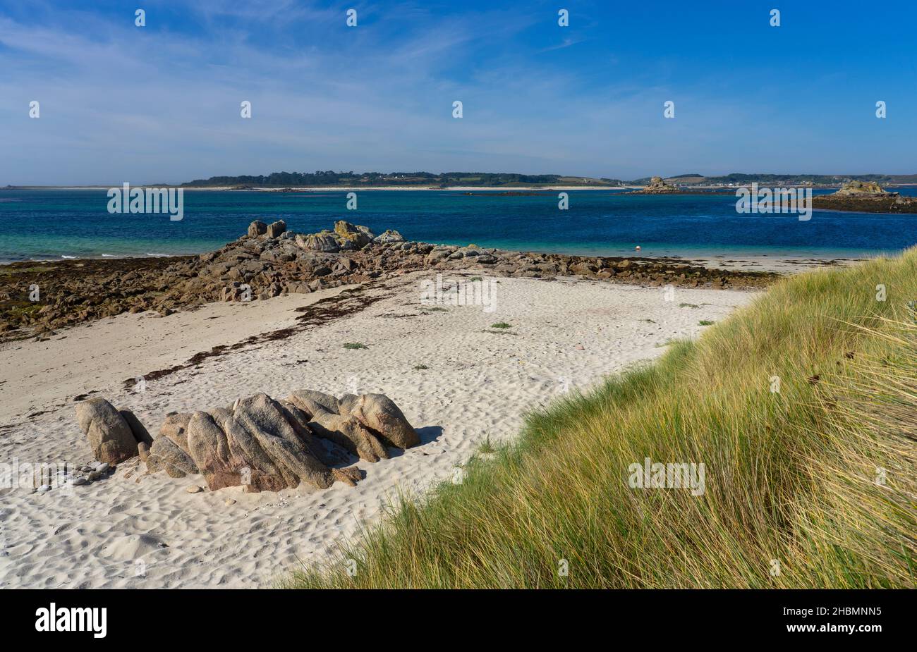 St.Martins, Isole di Scilly, Inghilterra Foto Stock