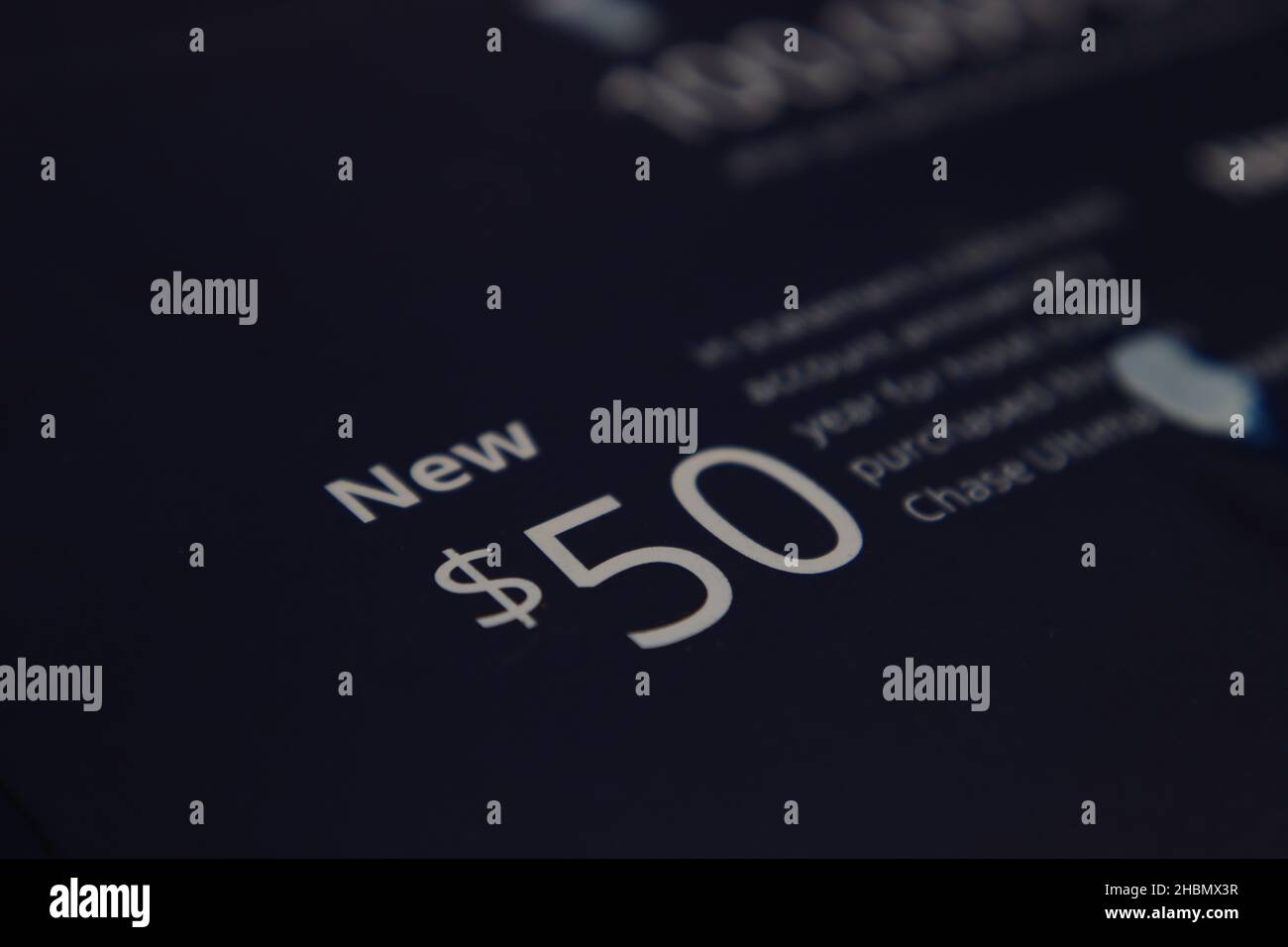 Augusta, GA USA - 12 20 20: Posta indesiderata Foto Stock