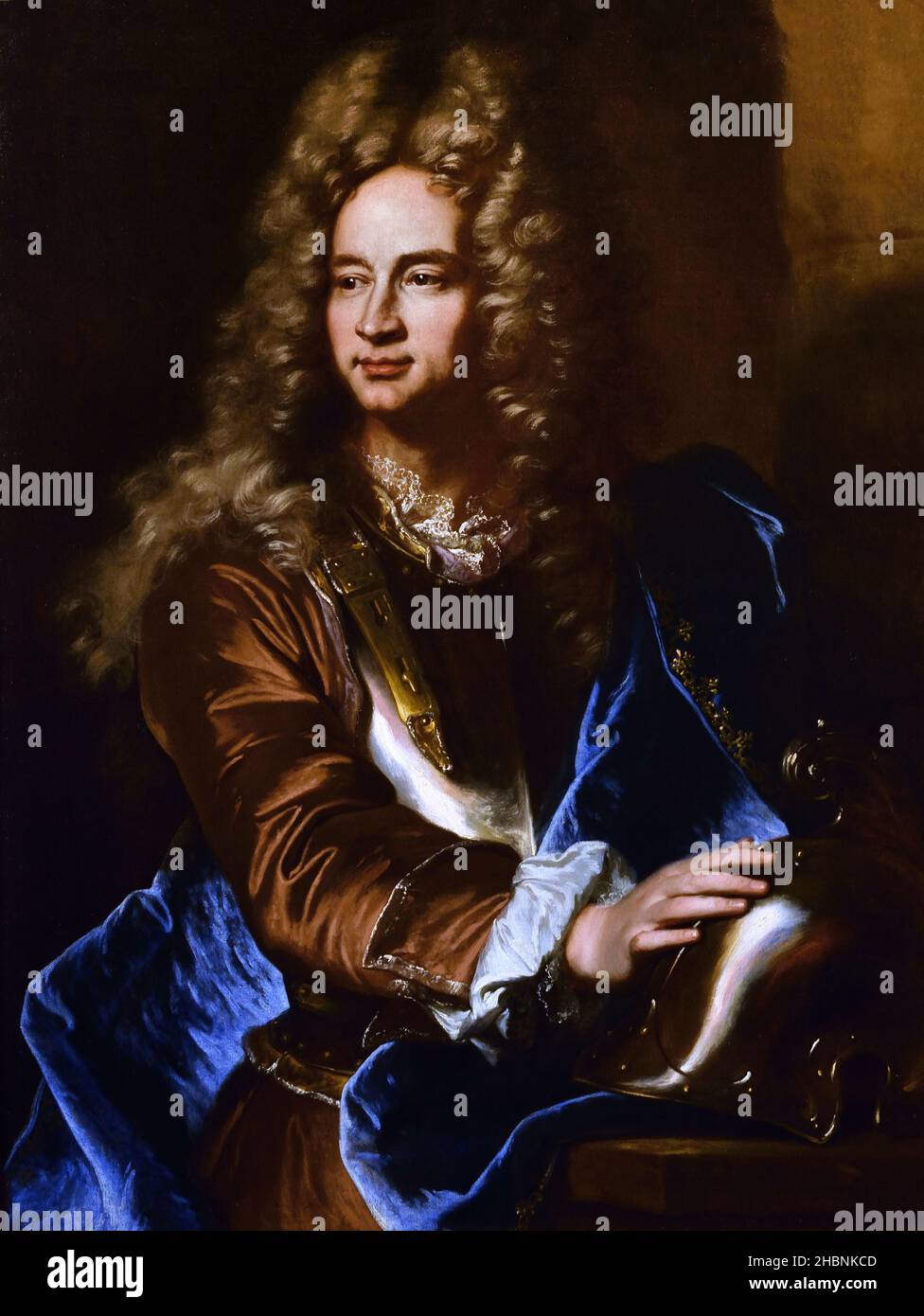 Anton Giulio II Brignole sale - Anton Julius II Brignole Vendita del pittore Hyacinthe Rigaud 1659 - 1743 Francia Francese (Anton Giulio II Brignole sale marchese di Groppoli (1673 - 1710) Ambasciatore italiano, al servizio della Repubblica di Genova) Italia, Italiano - Anton Julius II Brignole Vendita del pittore Hyacinthe Rigaud 1659 - 1743 Francia Francese ( Anton Giulio II Brignole Vendita marchese di Groppoli (1673 - 1710) Ambasciatore italiano, al servizio della Repubblica di Genova) Italia, Italiano. Foto Stock