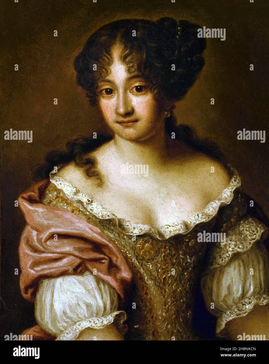 Ritratto di Dame di Jacob Ferdinand Voet o Jakob Ferdinand Voet 1639 – 1700 Francia, Belgio, Belgio, Fiammingo, Foto Stock
