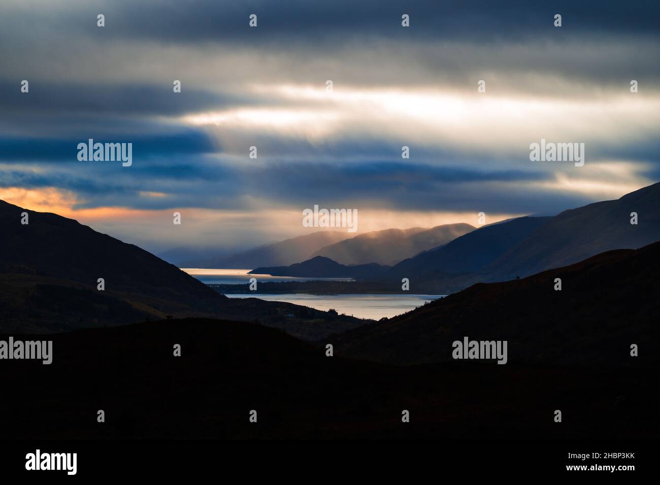 E Corpach Ben Nevis, Fort William, Highland, Scotland, Regno Unito Foto Stock