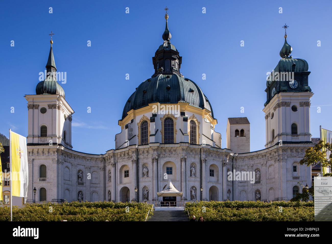 Kloster Ettal Foto Stock