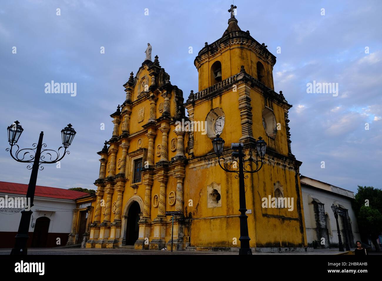 Nicaragua Leon - Chiesa il ricordo - Iglesia la Recoleccion Foto Stock