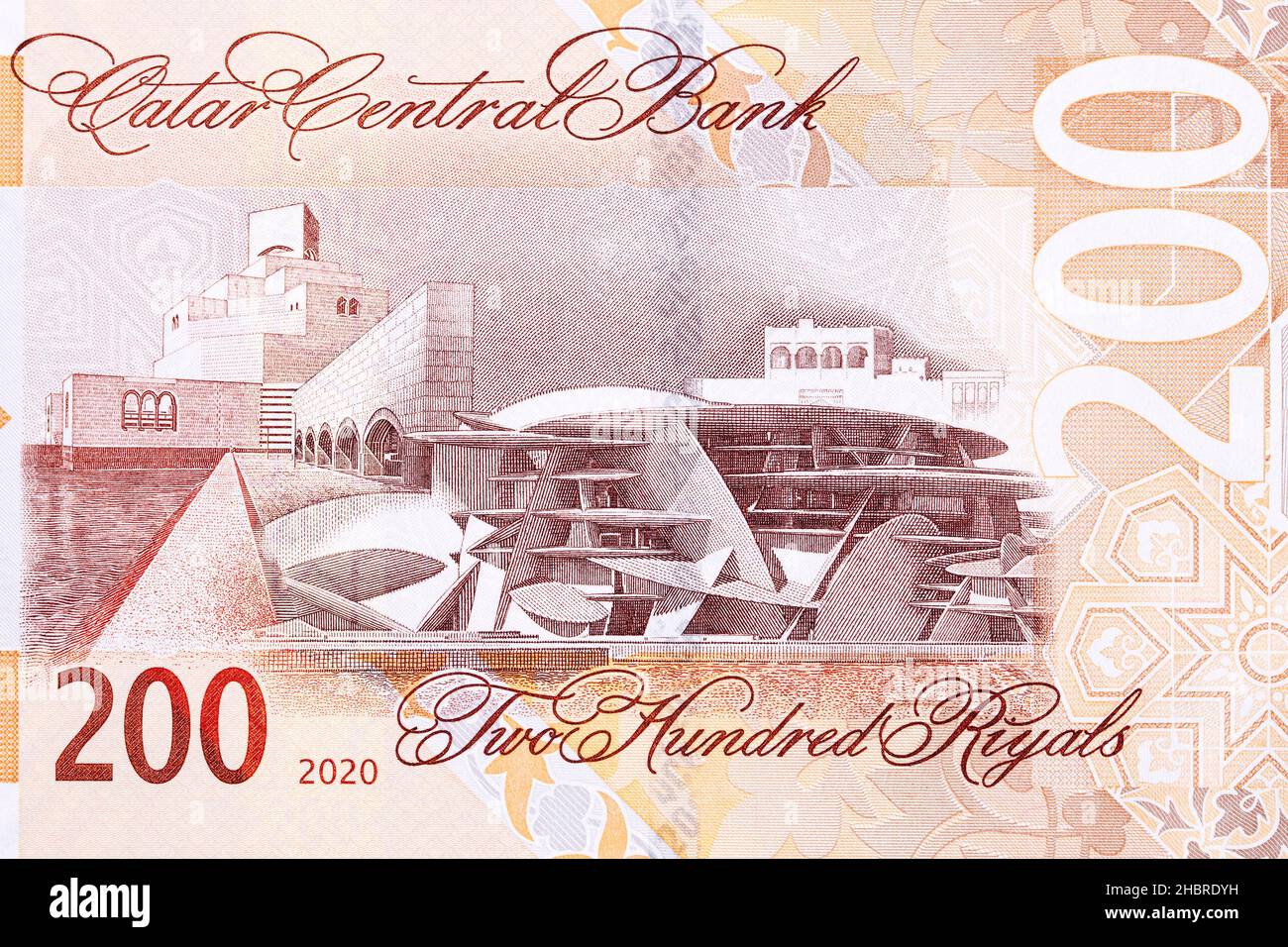 Palazzo di Sheikh Abdullah bin Jassim al Thani, Museo Nazionale del Qatar e Museo di Arte Islamica da denaro Qatar Foto Stock
