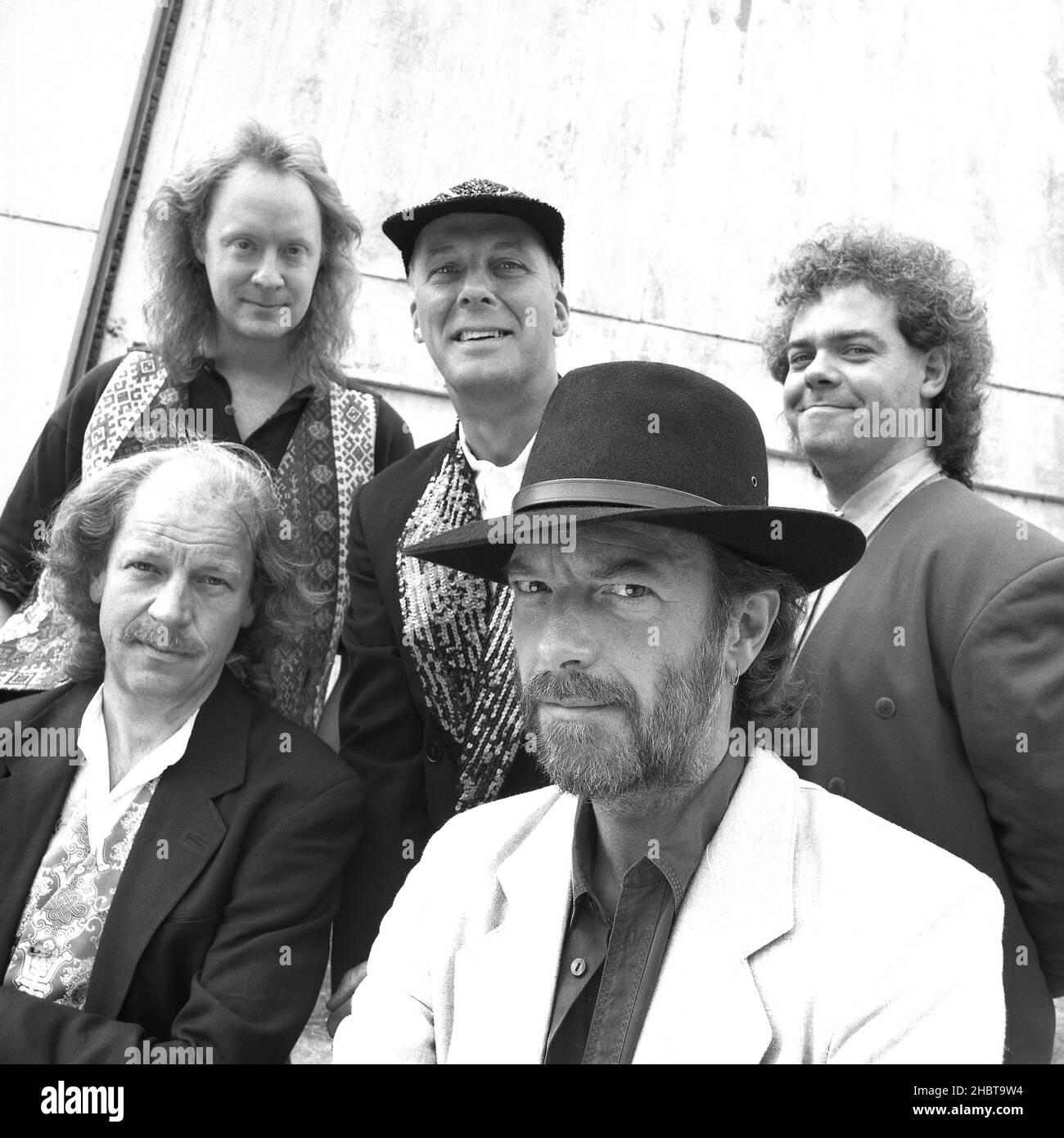 British Progressive rock band Jethro Tull 1991 Foto Stock