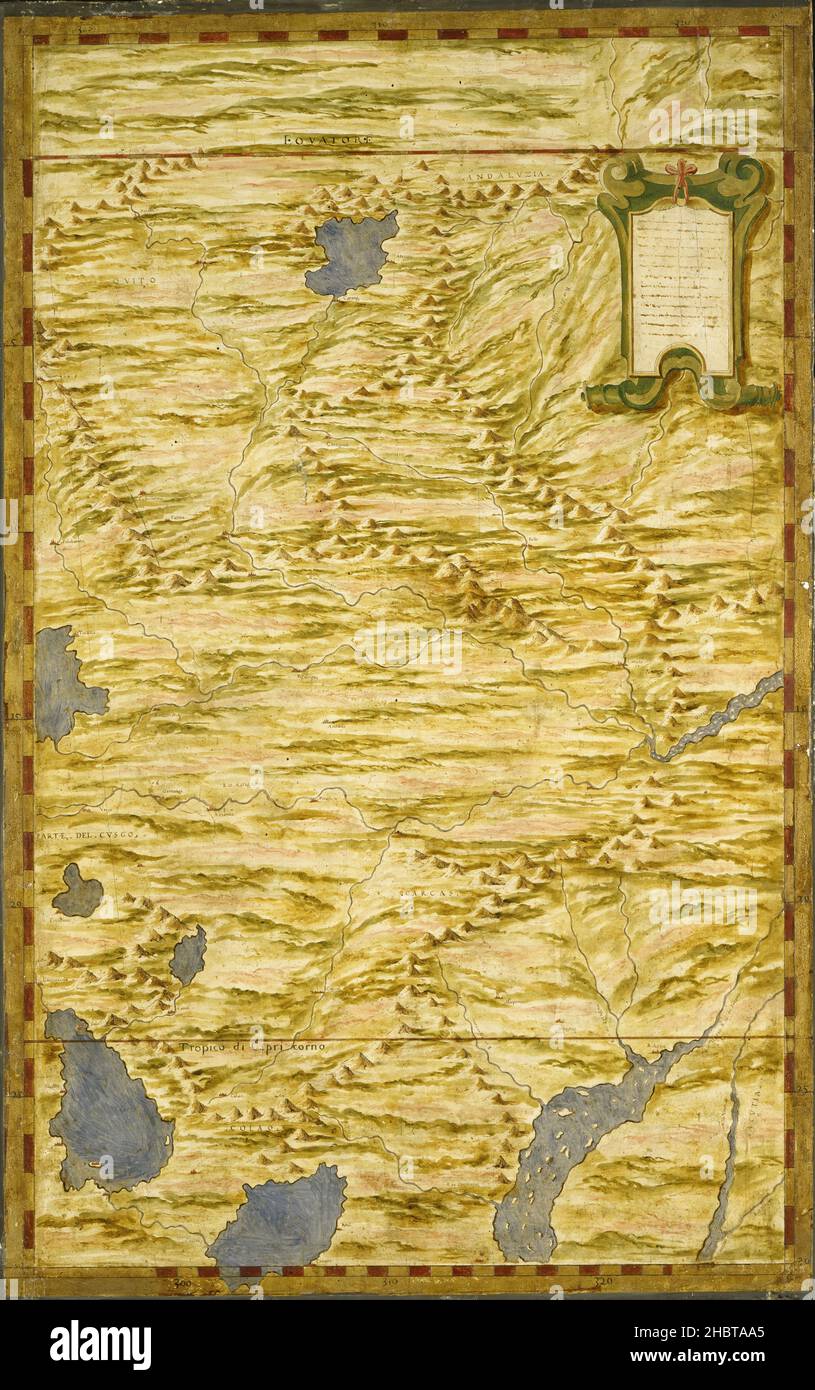 Egnazio Danti - Bolivia e Amazzonia occidentale Foto Stock
