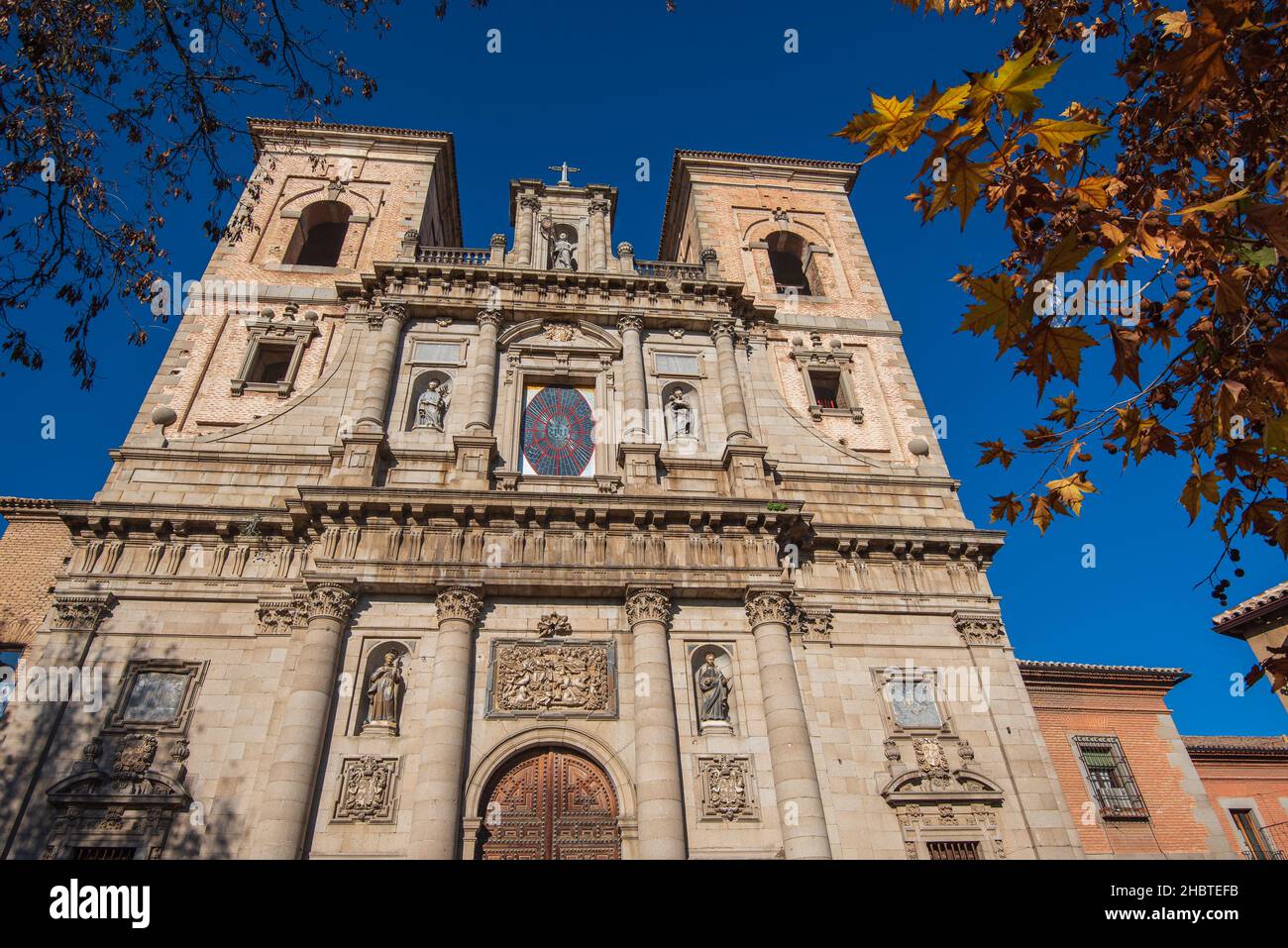 Chiesa di San Ildefonso nella città di Toledo in Spagna Foto Stock