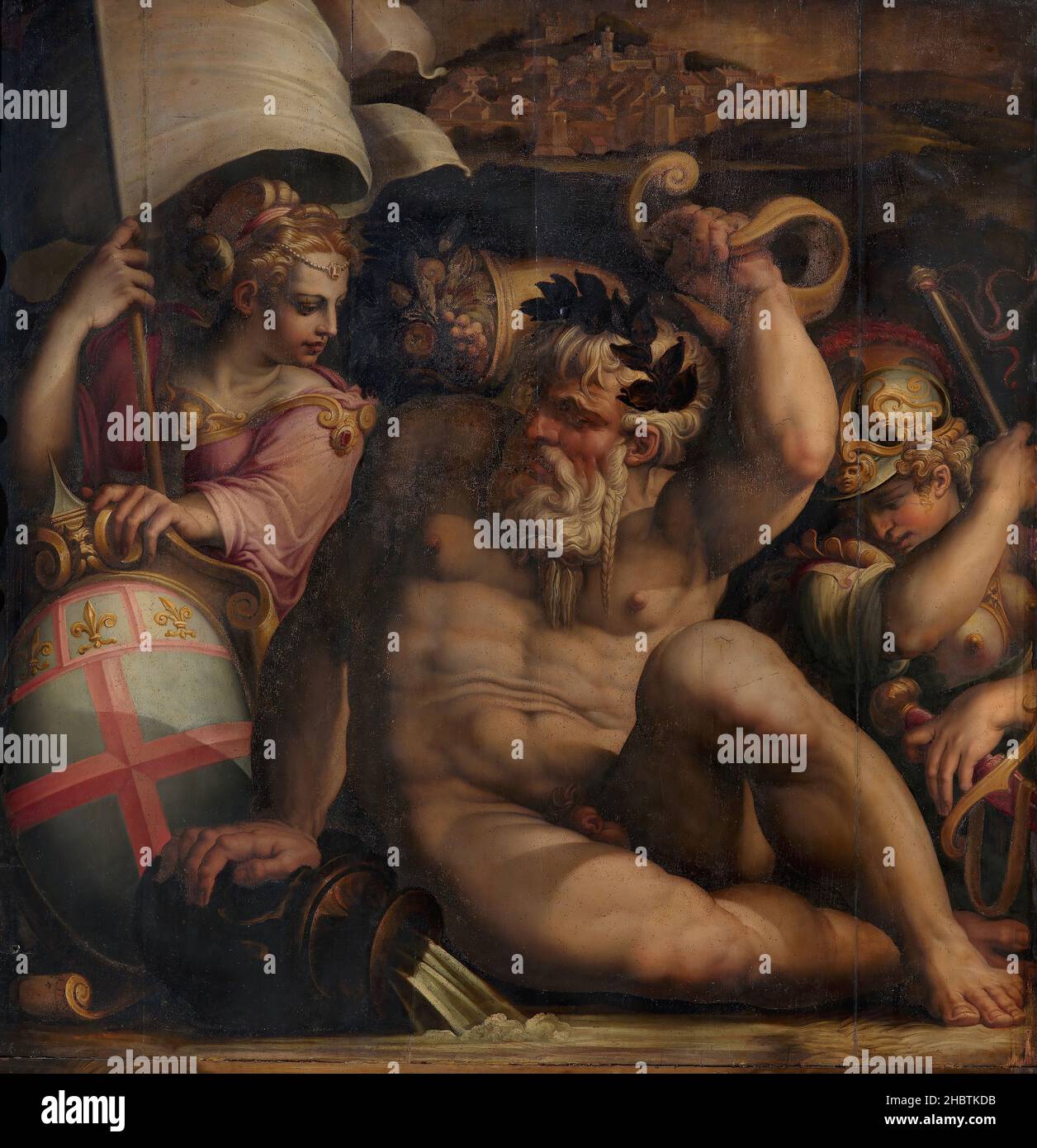 Giorgio Vasari - Allegoria della Romagna Foto Stock