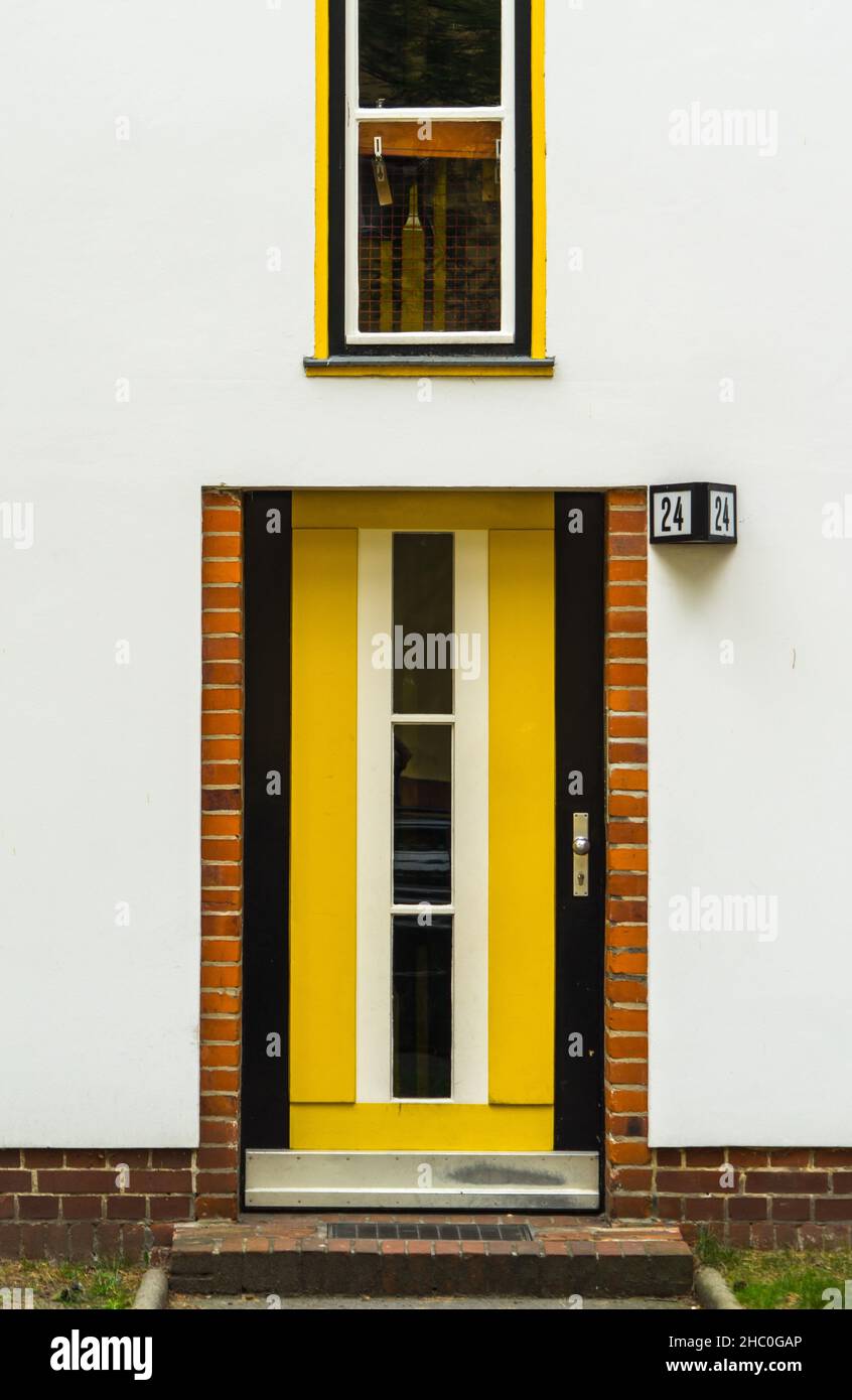 Großsiedlung Onkel Toms Hütte, Berlino. Bruno Taut, Hugo Häring und otto Rudolf Salvisberg, 1926-31 Foto Stock