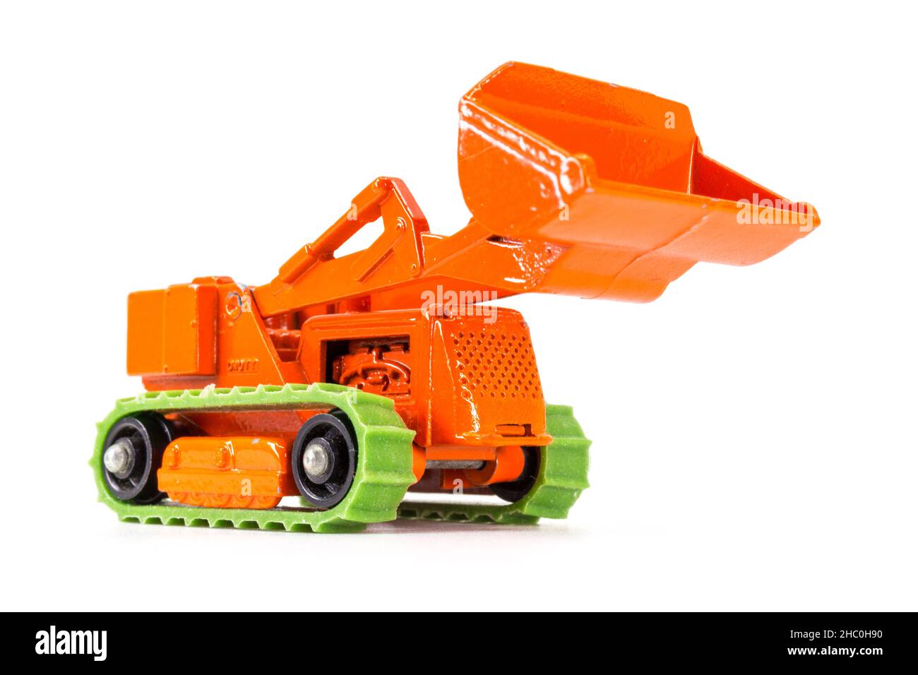 Lesney prodotti Matchbox modello giocattolo auto 1-75 serie n. Escavatore 58 Drott Foto Stock