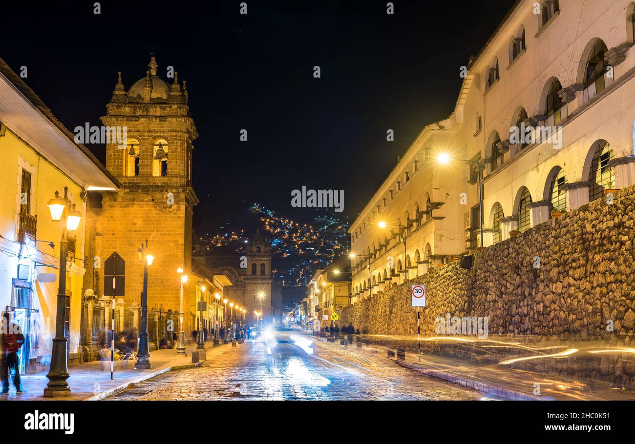 Chiesa di Santa Clara a Cusco, Perù Foto Stock