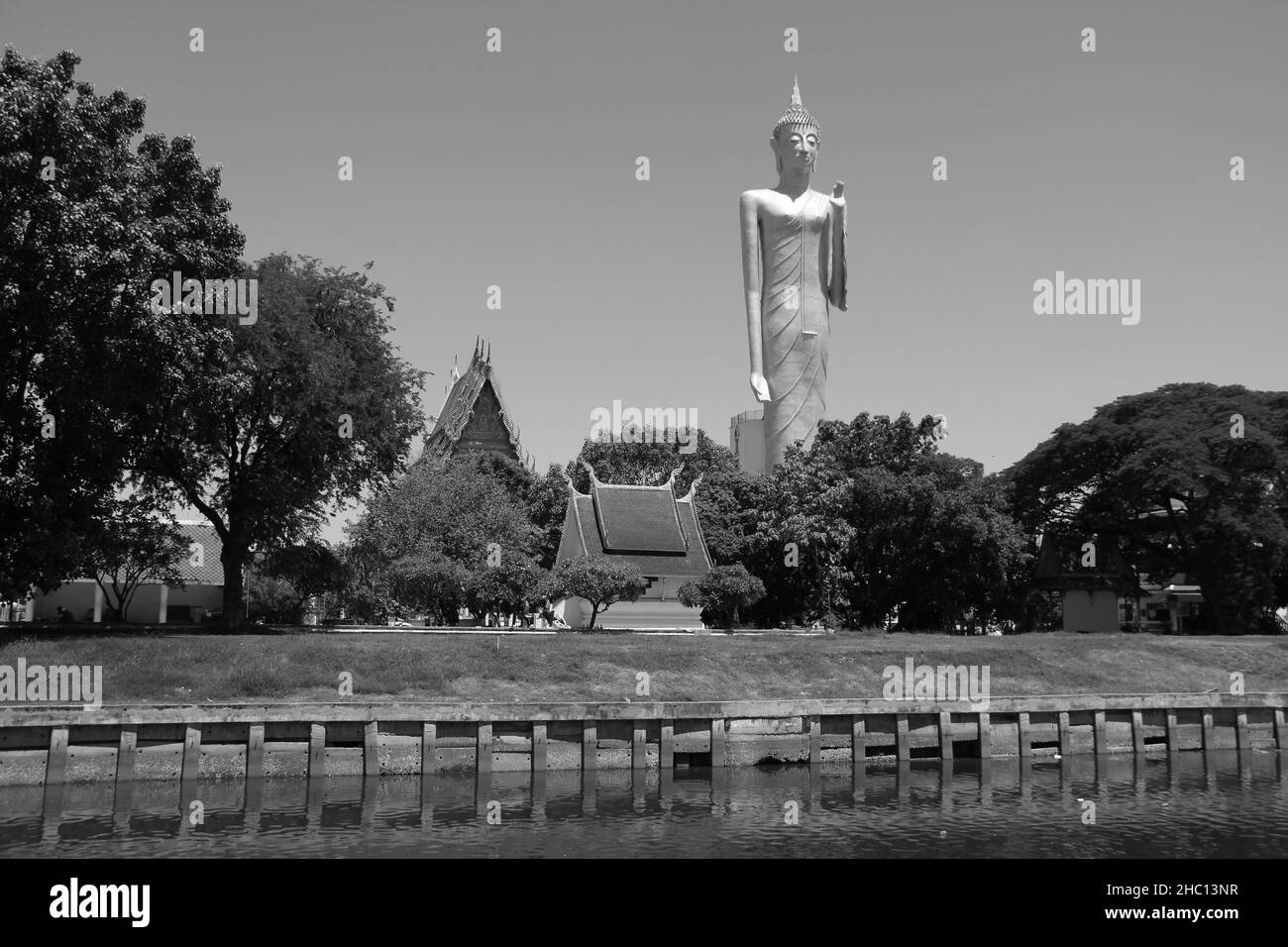 Immagini fotografiche della Thailandia nord-orientale scattate nei templi buddisti di Roi et, la capitale culturale di Isaan. Foto Stock