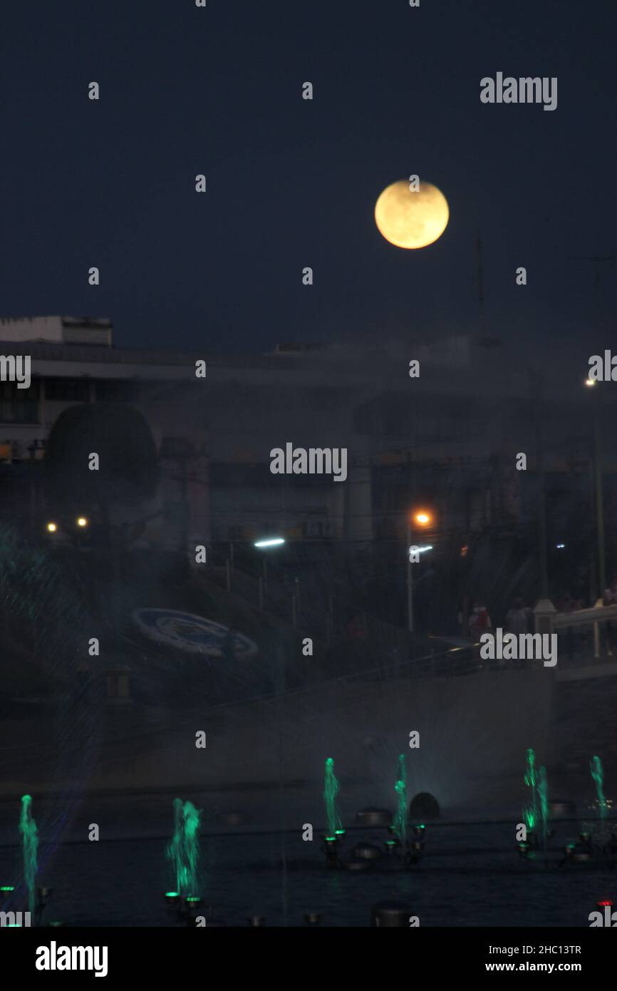 Immagini fotografiche della Thailandia nord-orientale scattate nei templi buddisti di Roi et, la capitale culturale di Isaan. Foto Stock