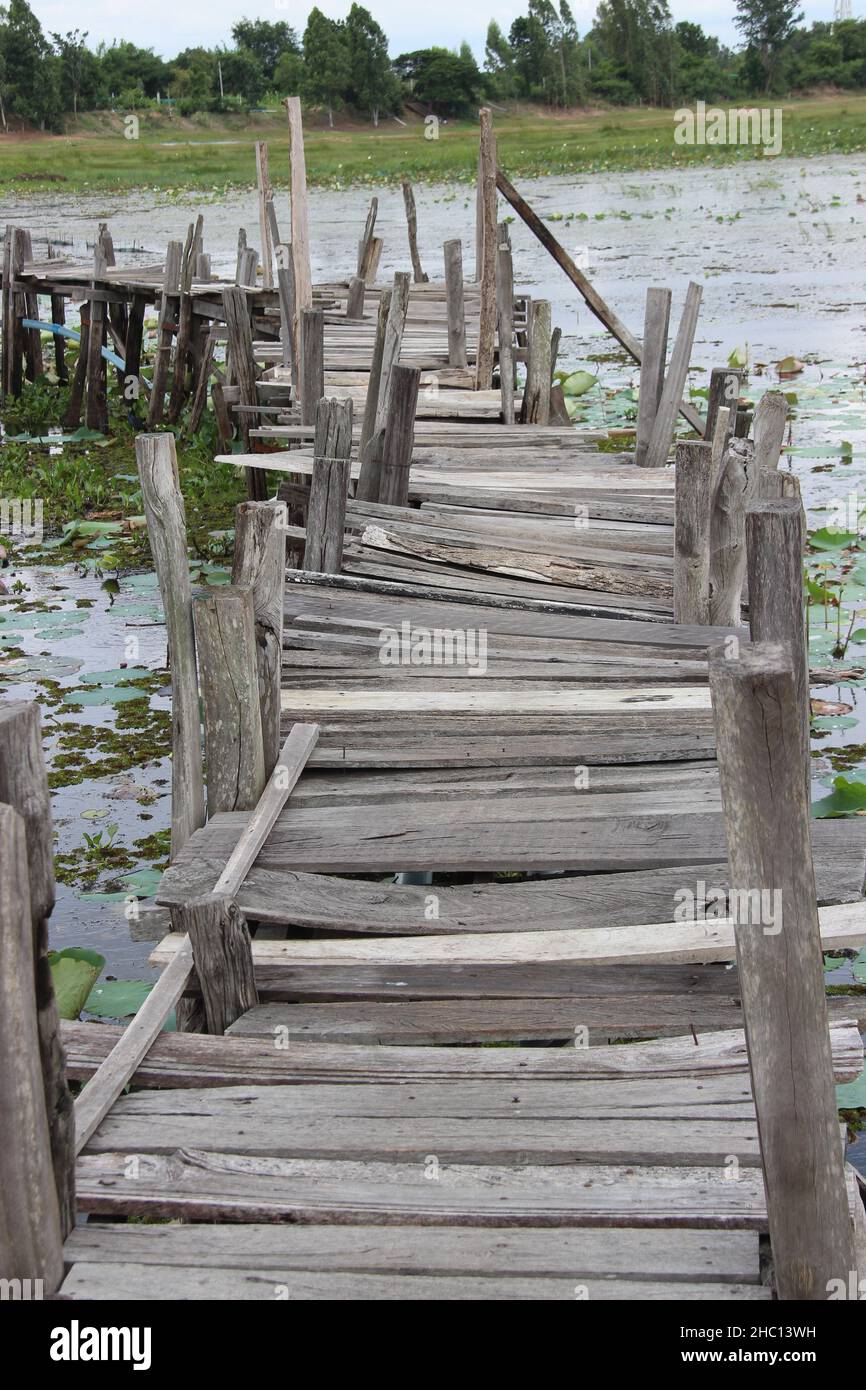 Immagini fotografiche della Thailandia nord-orientale scattate nei templi buddisti di Roi et, la capitale culturale di Isaan. Foto Stock