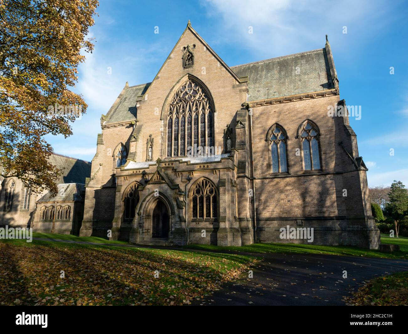 St Cuthbert's Chapel, Ushaw Historic House, Chapels & Gardens, Durham, Inghilterra, REGNO UNITO. Foto Stock