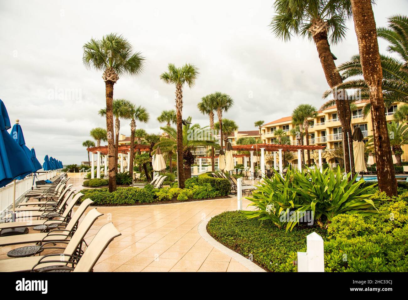 The King and Prince Beach & Golf Resort, St. Simons Island, Georgia USA Foto Stock