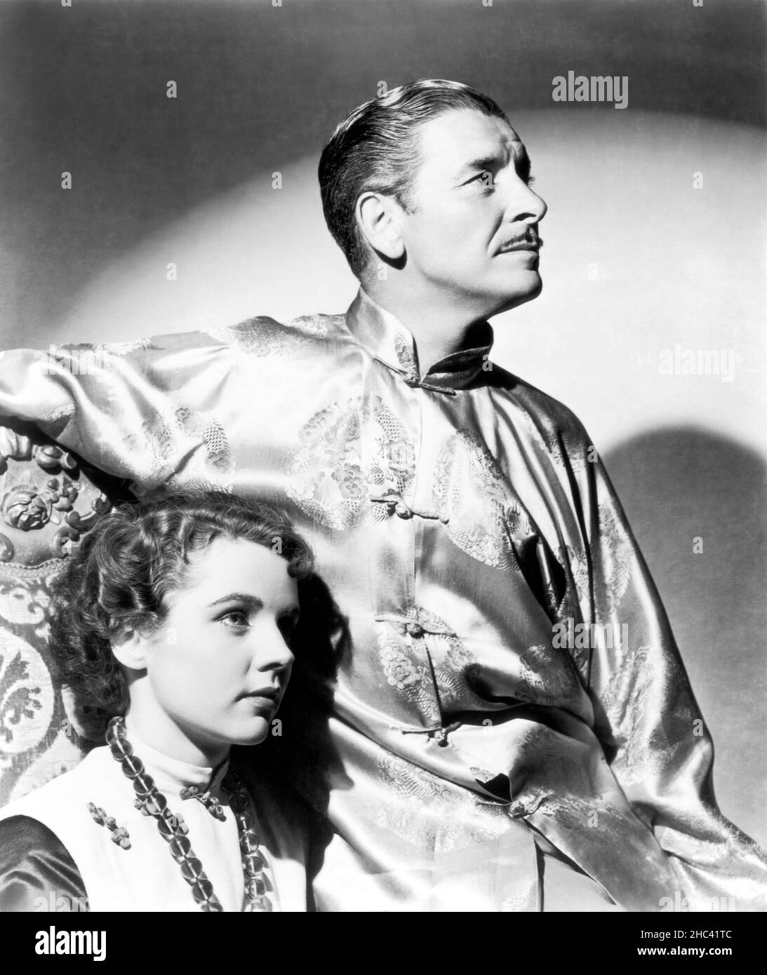 RONALD COLMAN e JANE WYATT in LOST HORIZON (1937), diretto DA FRANK CAPRA. Credit: FOTO COLUMBIA / Album Foto Stock