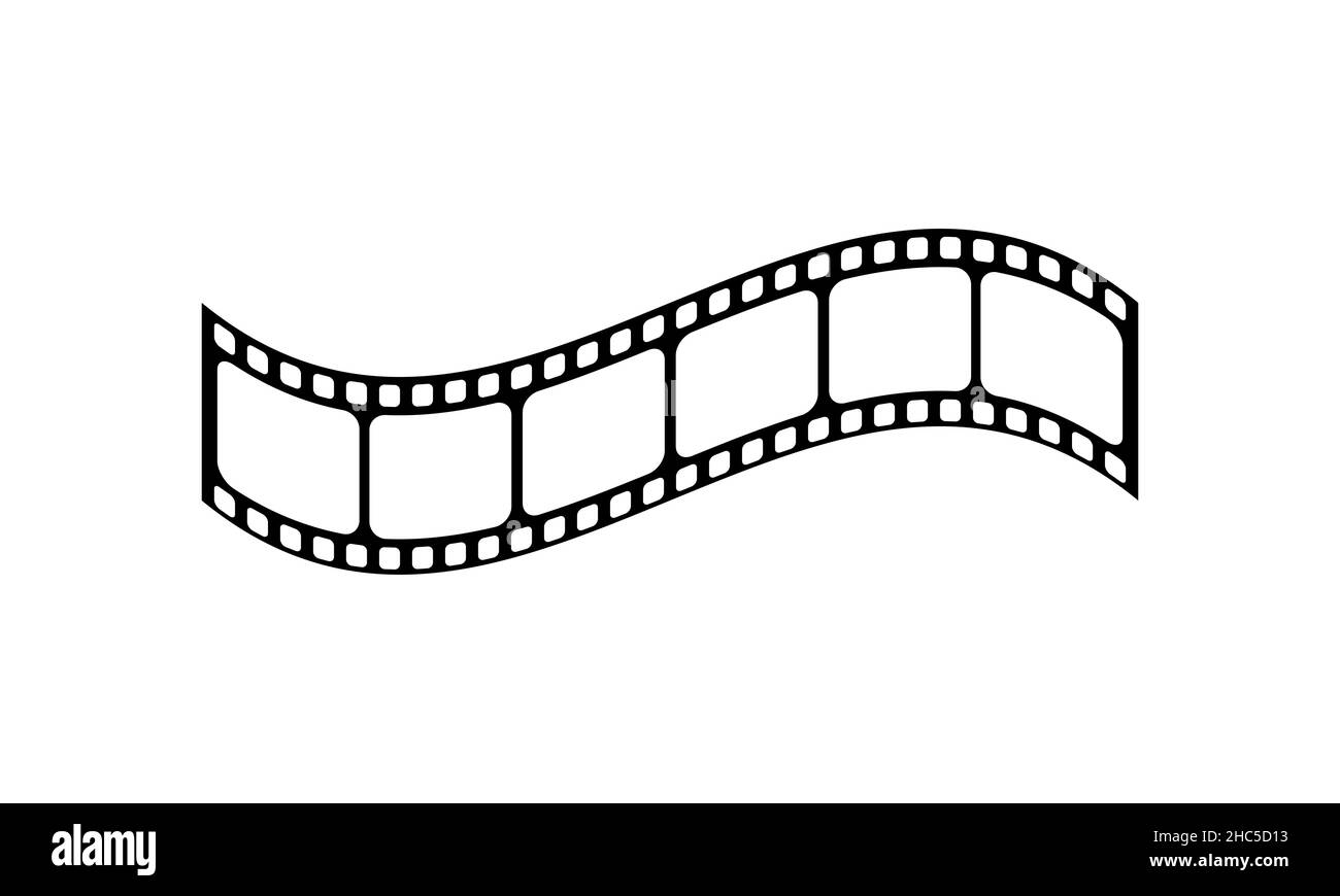 Cornice della striscia di pellicola o gruppo di bordi, immagine vettoriale  negativa di foto, cinema o film Immagine e Vettoriale - Alamy