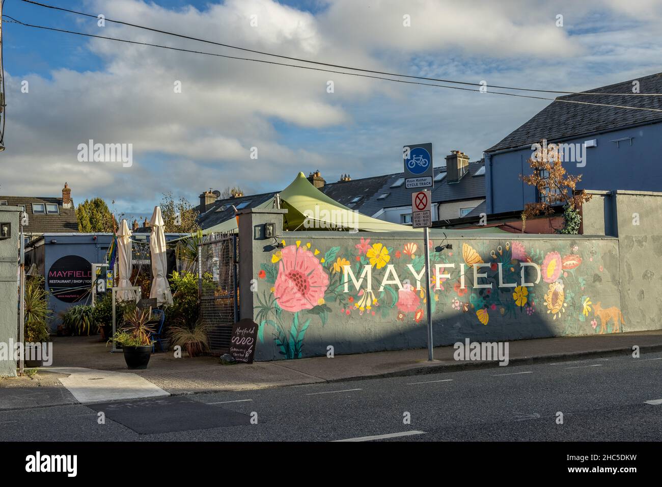 Dublino, Irlanda - Novembre 11 2021 'architettura nel famoso quartiere di Dublino Harold's Cross' Foto Stock