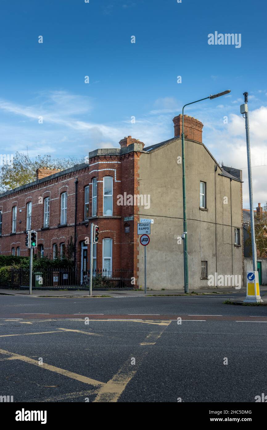 Dublino, Irlanda - Novembre 11 2021 'architettura nel famoso quartiere di Dublino Harold's Cross' Foto Stock