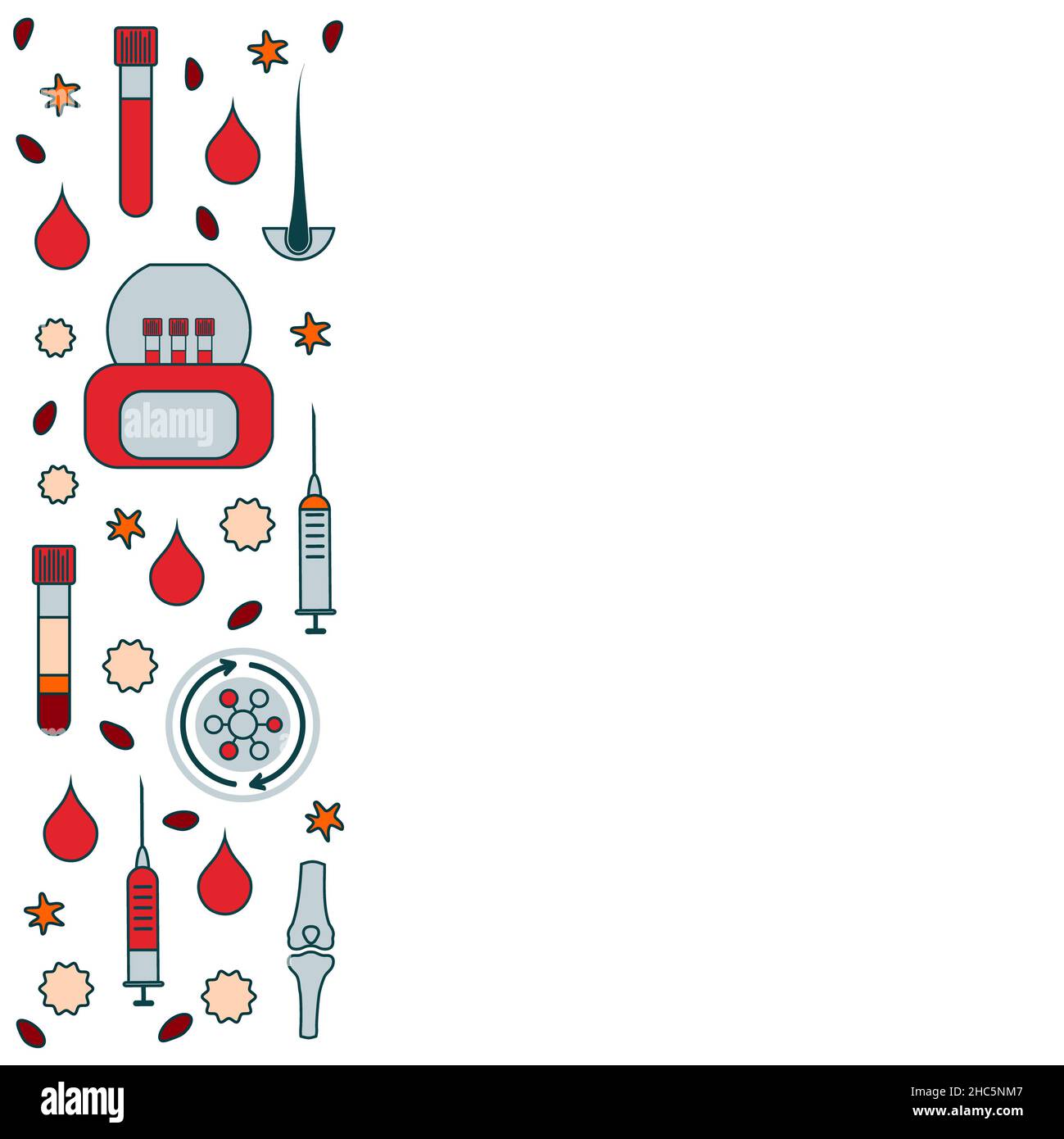 Medicina rigenerativa, illustrazione concettuale Foto Stock
