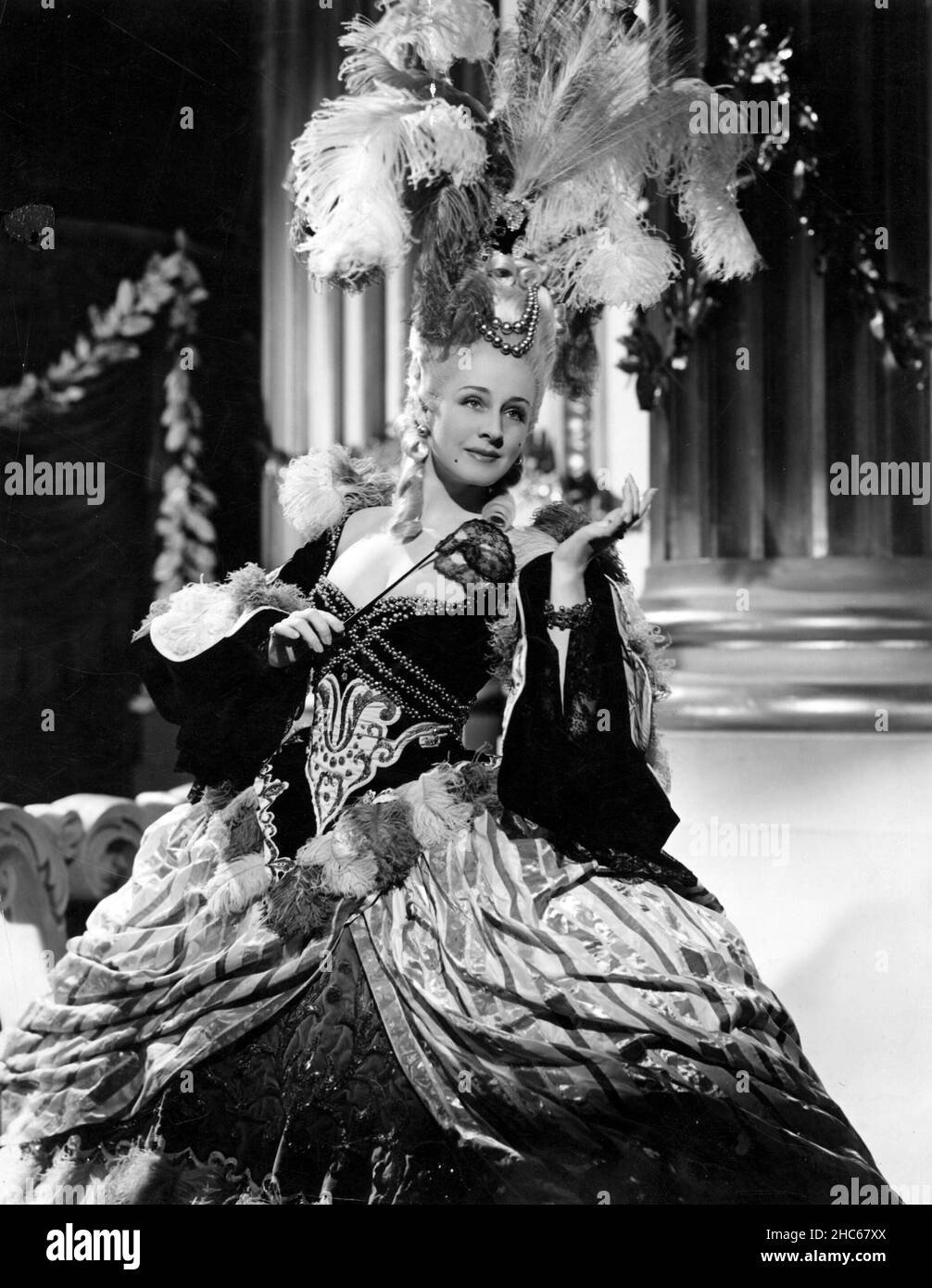 NORMA SHEARER in MARIE ANTOINETTE (1938), diretto da W. S. VAN DYKE. Credito: M.G.M. / Album Foto Stock