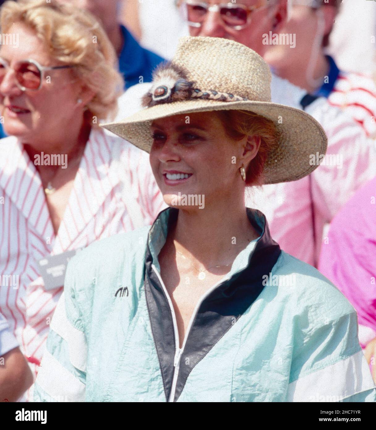 Autore americano Judy Nelson, la ragazza di Martina Navratilova, tennista ceco, 1980s Foto Stock