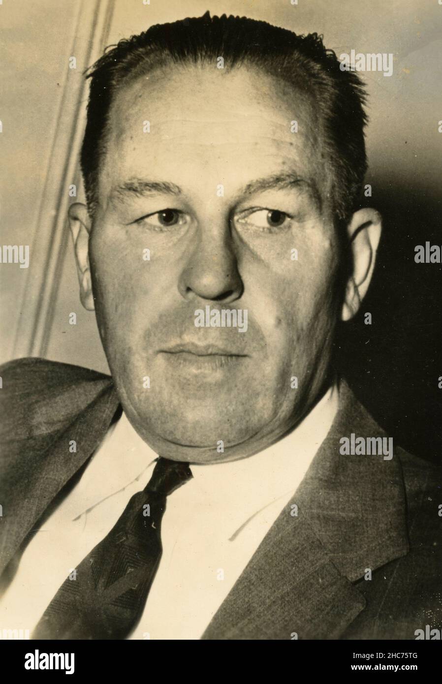 Il politico americano Dwight Griswold, Governatore del Nebraska, USA 1947 Foto Stock