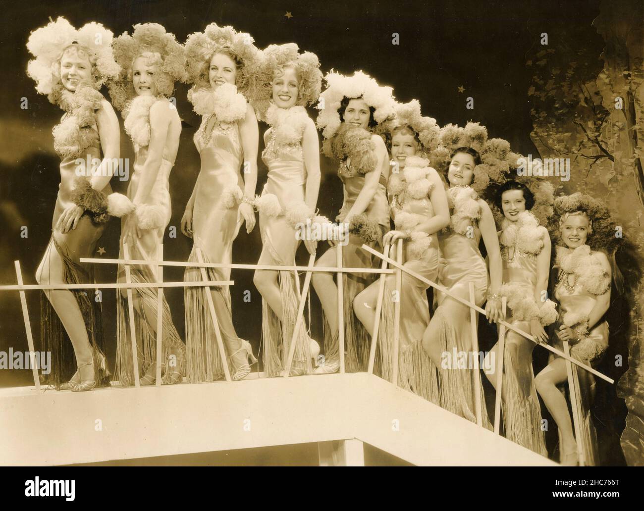 The Girls of the Musical Movie George White's 1935 scandals, USA 1935 Foto Stock