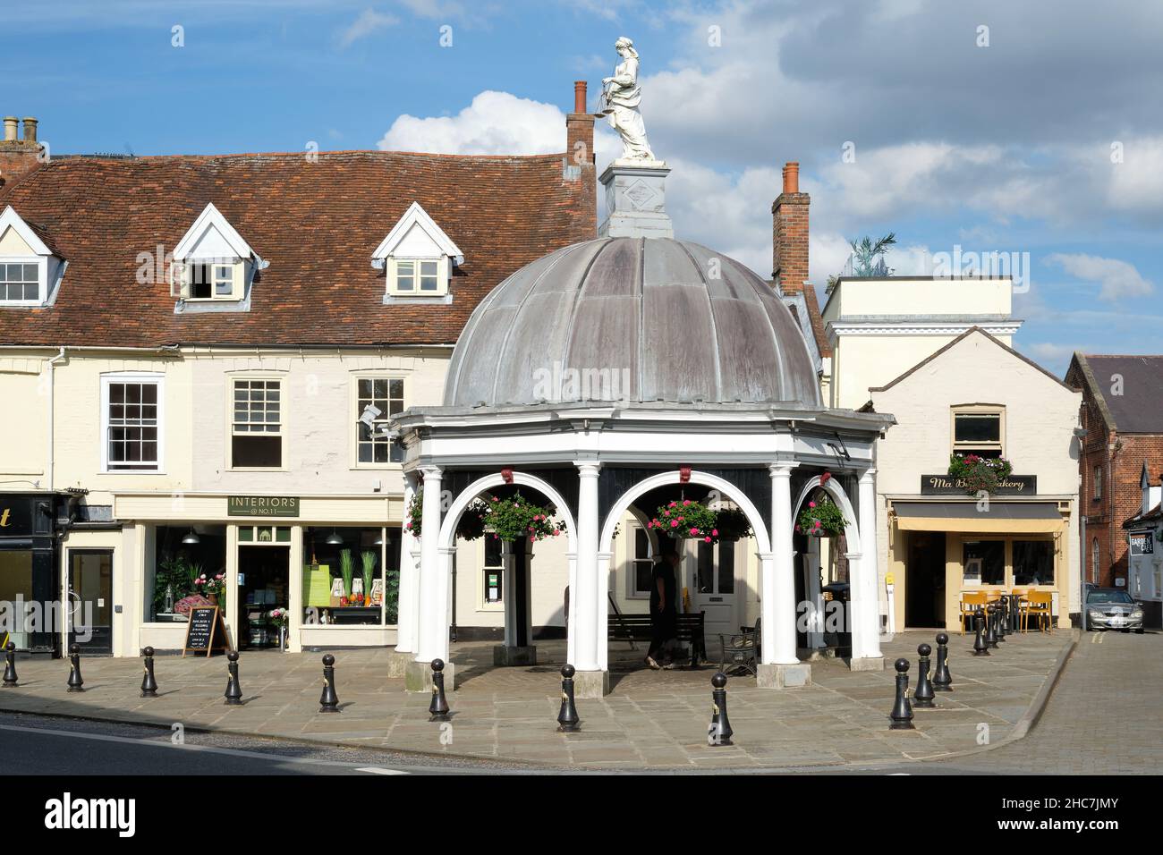 Il Buttercross a Bungay Village Suffolk Foto Stock