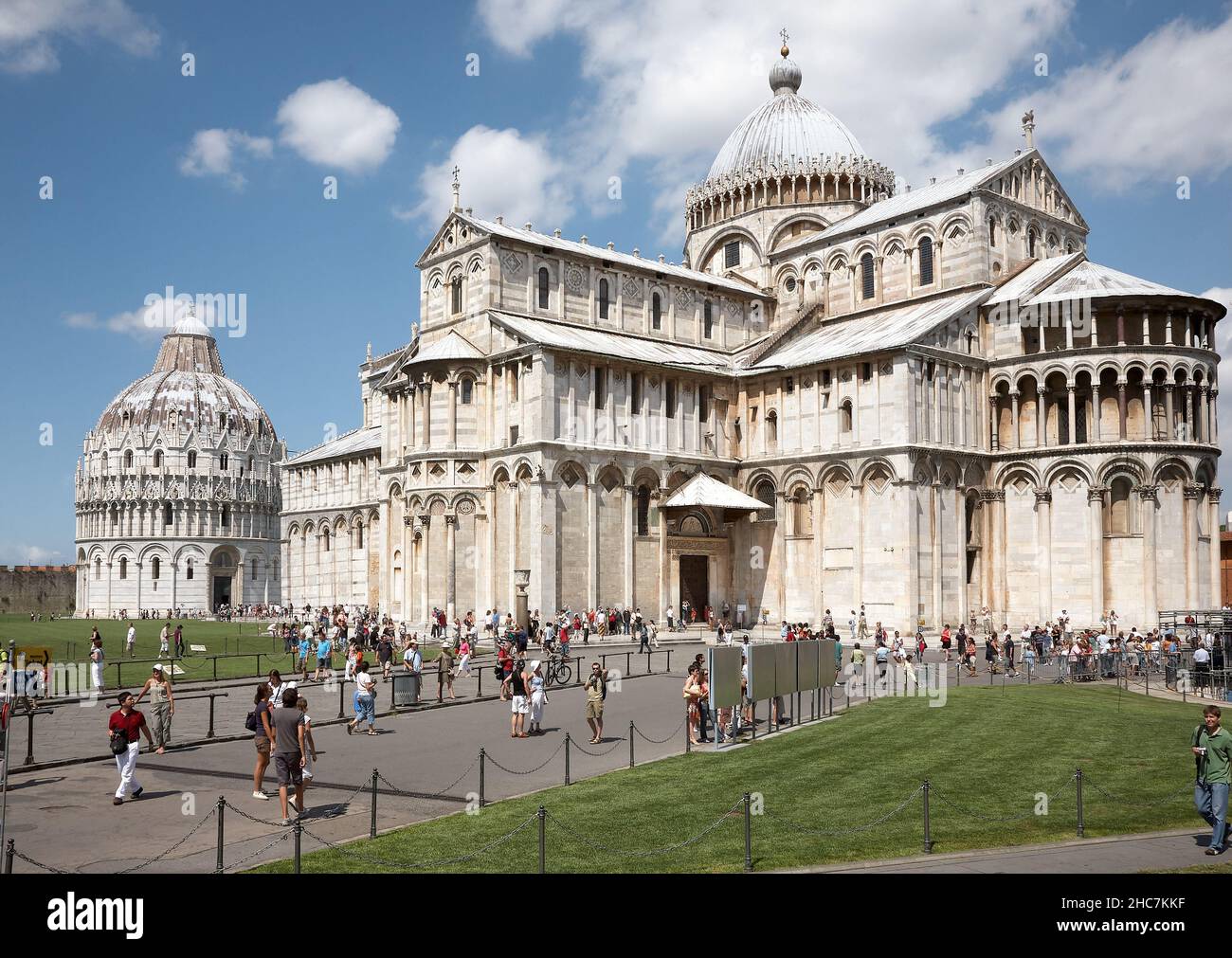 Pisa, Toscana, Italia, Europa, ago 18th 2008. Cattedrale di Pisa. Foto Stock