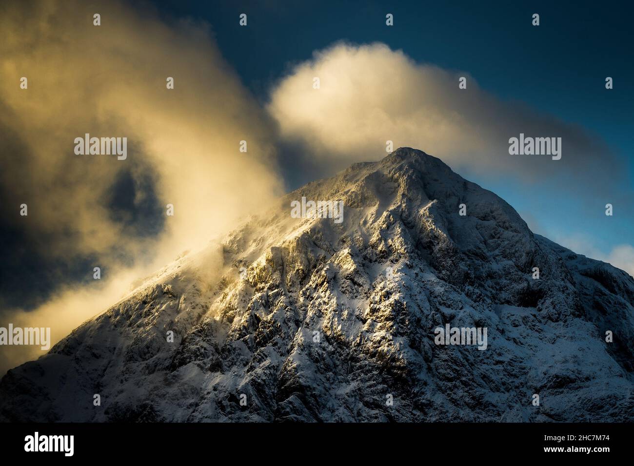 glen etive highlands scozzesi Foto Stock