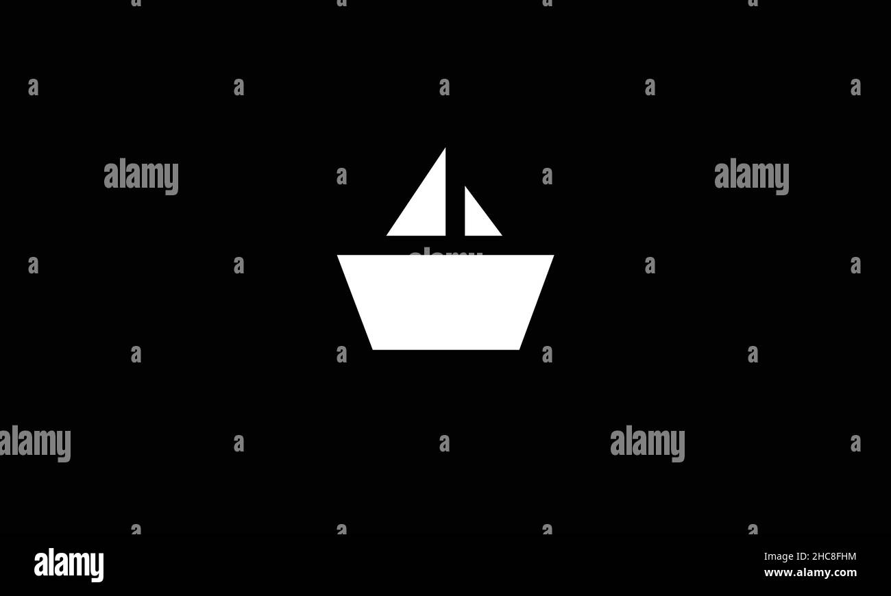 Logo vettore crociera Illustrazione Vettoriale