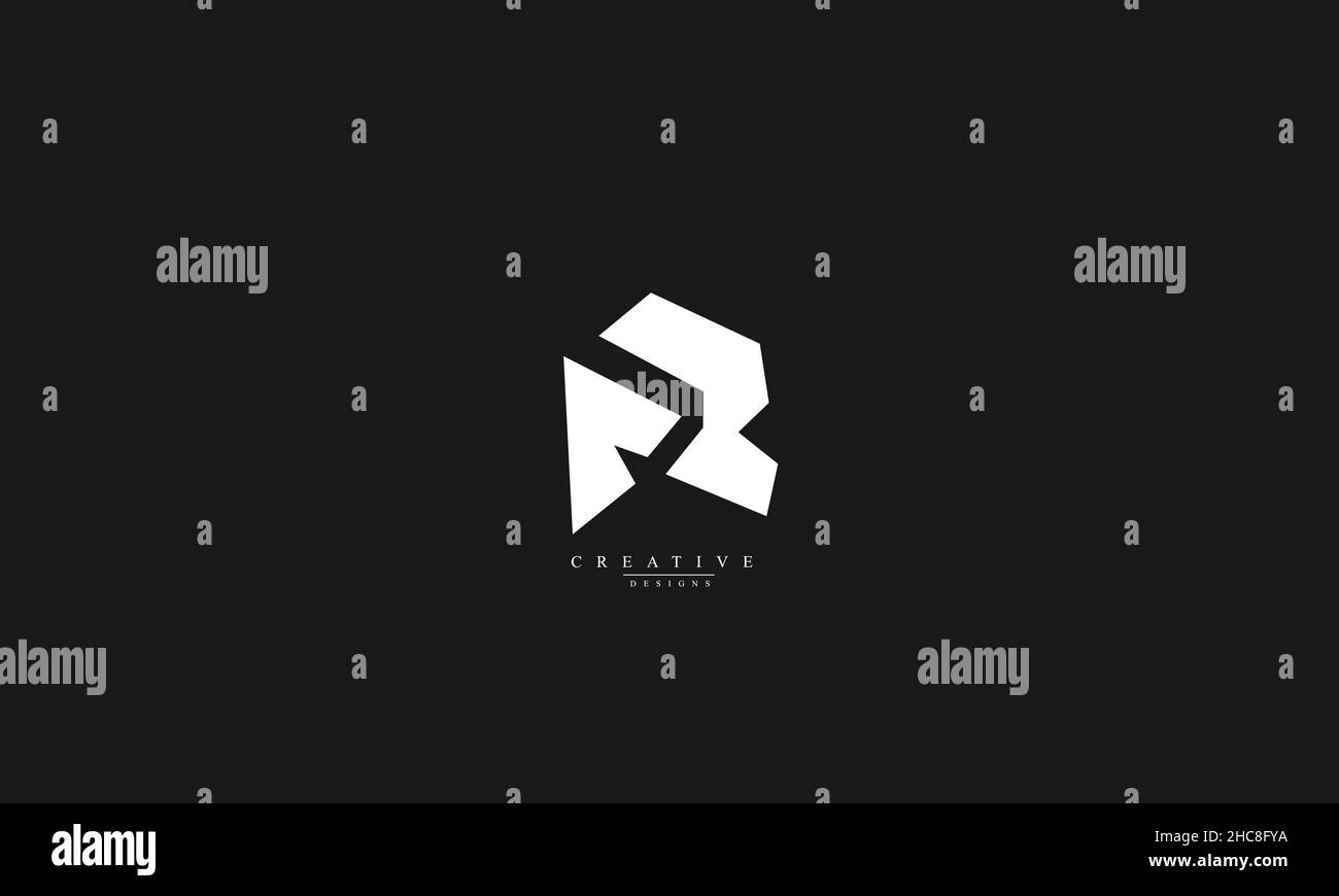 LOGO NR RN N R Vector Illustrazione Vettoriale