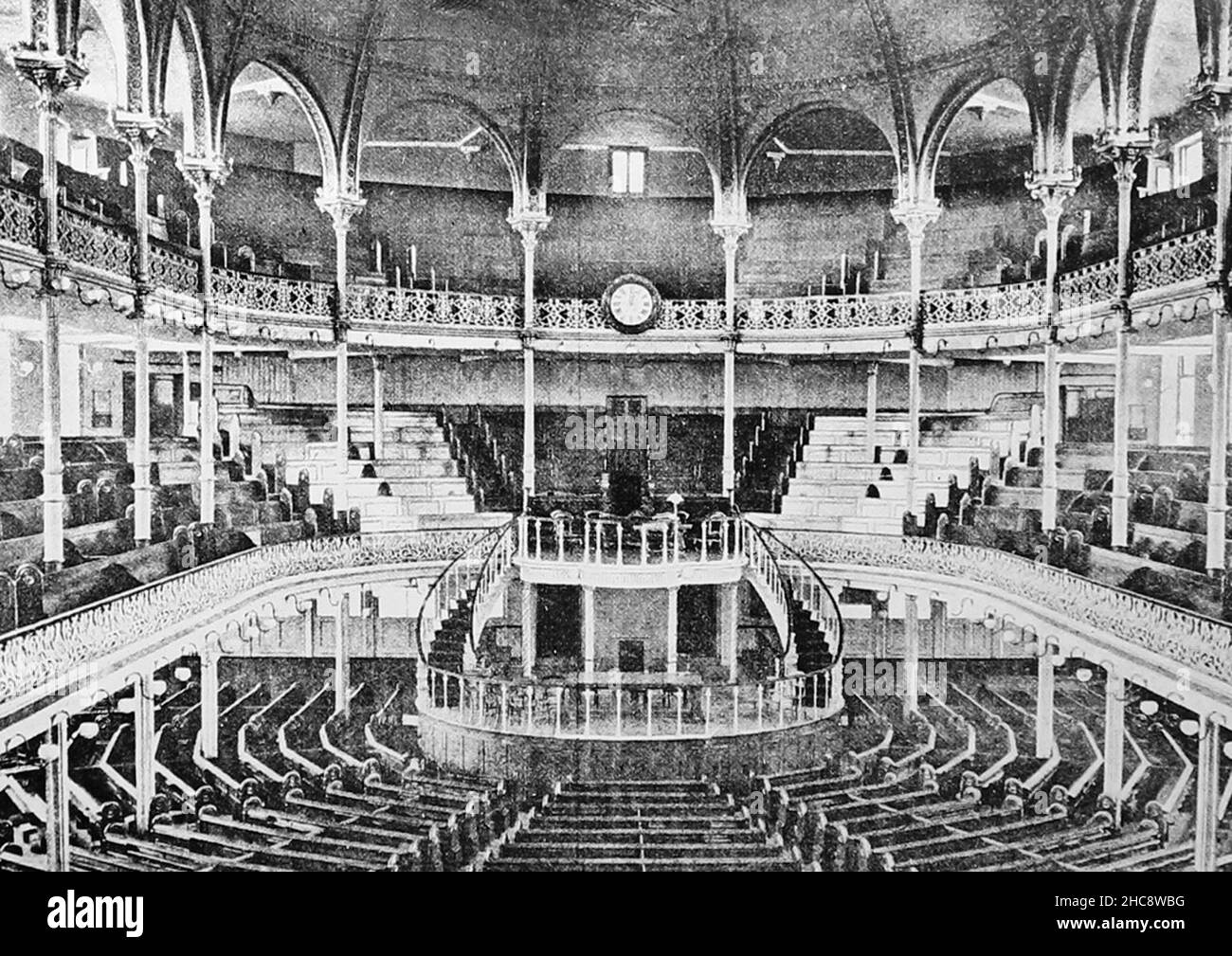 Metropolitan Tabernacle, Londra, periodo vittoriano Foto Stock