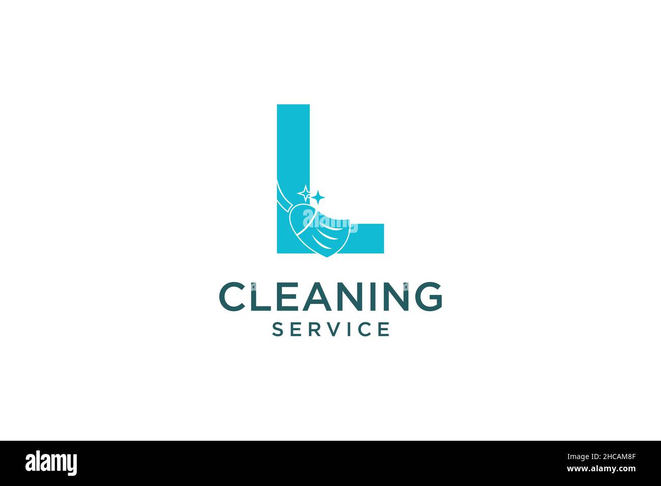 Lettera L per pulizia servizio pulito manutenzione per dettagli auto, case logo icona vettore. Illustrazione Vettoriale