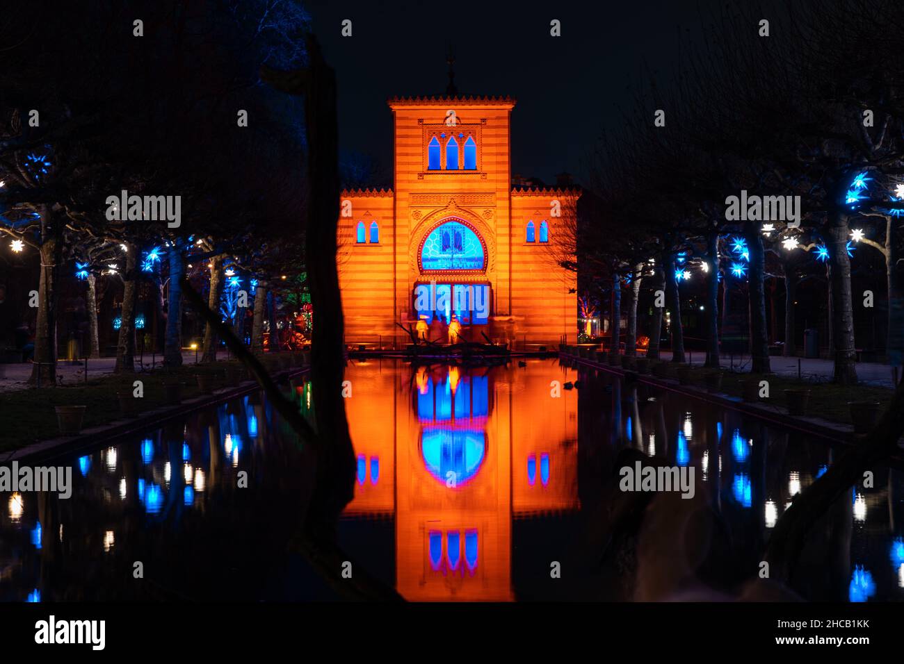 Building Architecture Photography Night Foto Stock