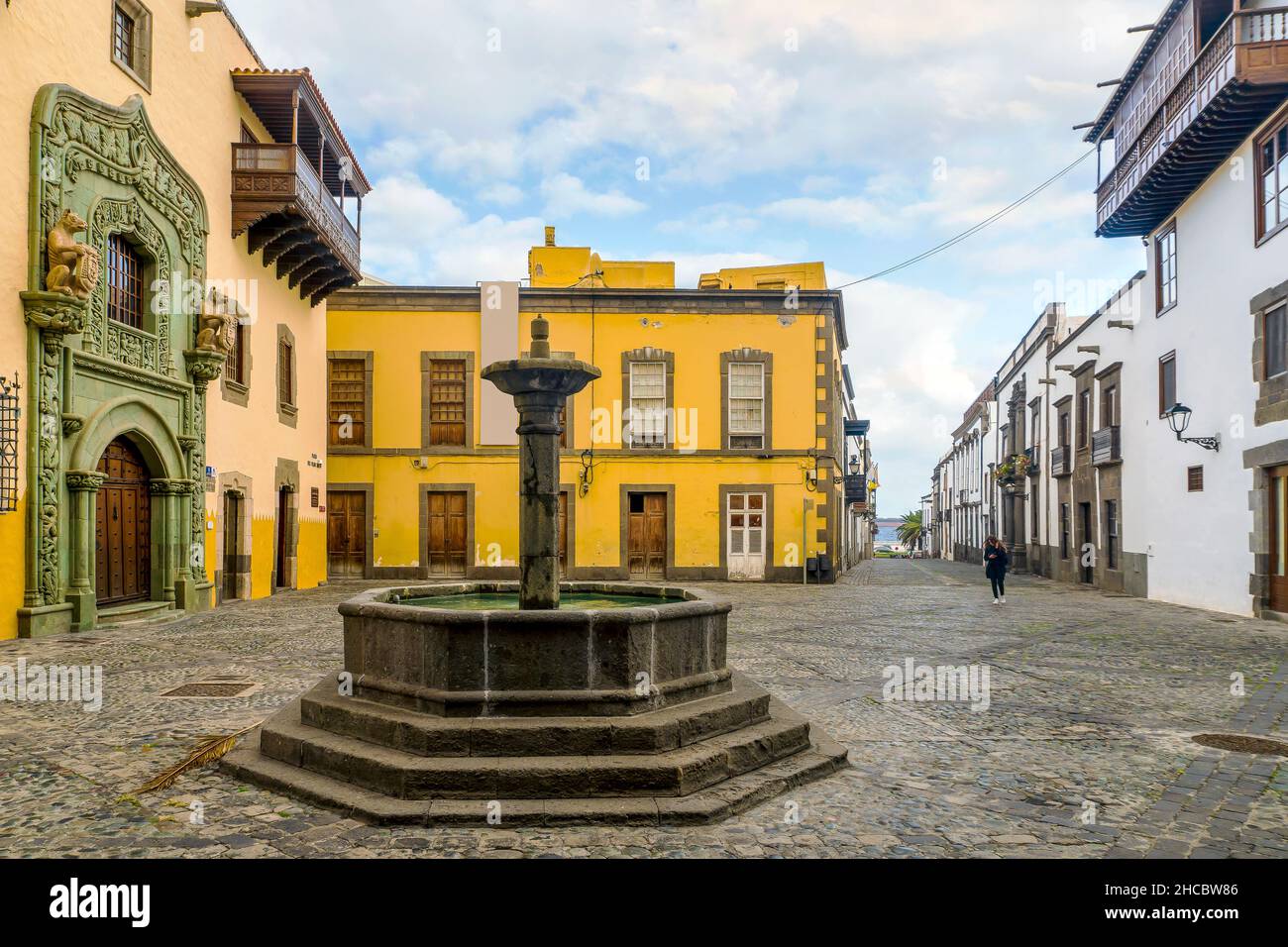 Casa di Columbus museo a Las Palmas de Gran Canaria, Isole Canarie, Spagna Foto Stock