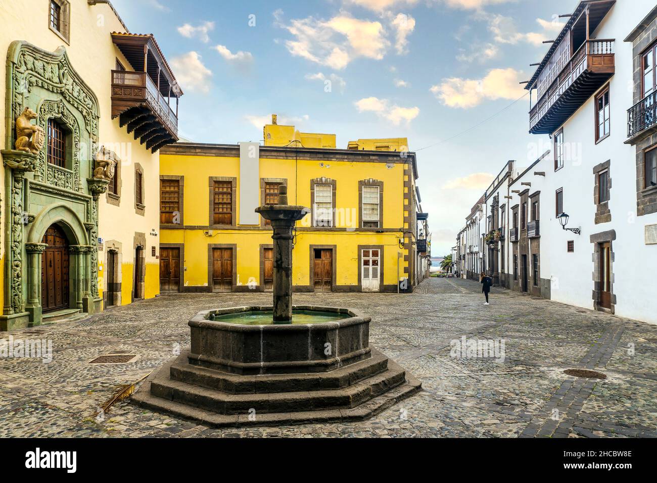 Casa di Columbus museo a Las Palmas de Gran Canaria, Isole Canarie, Spagna Foto Stock