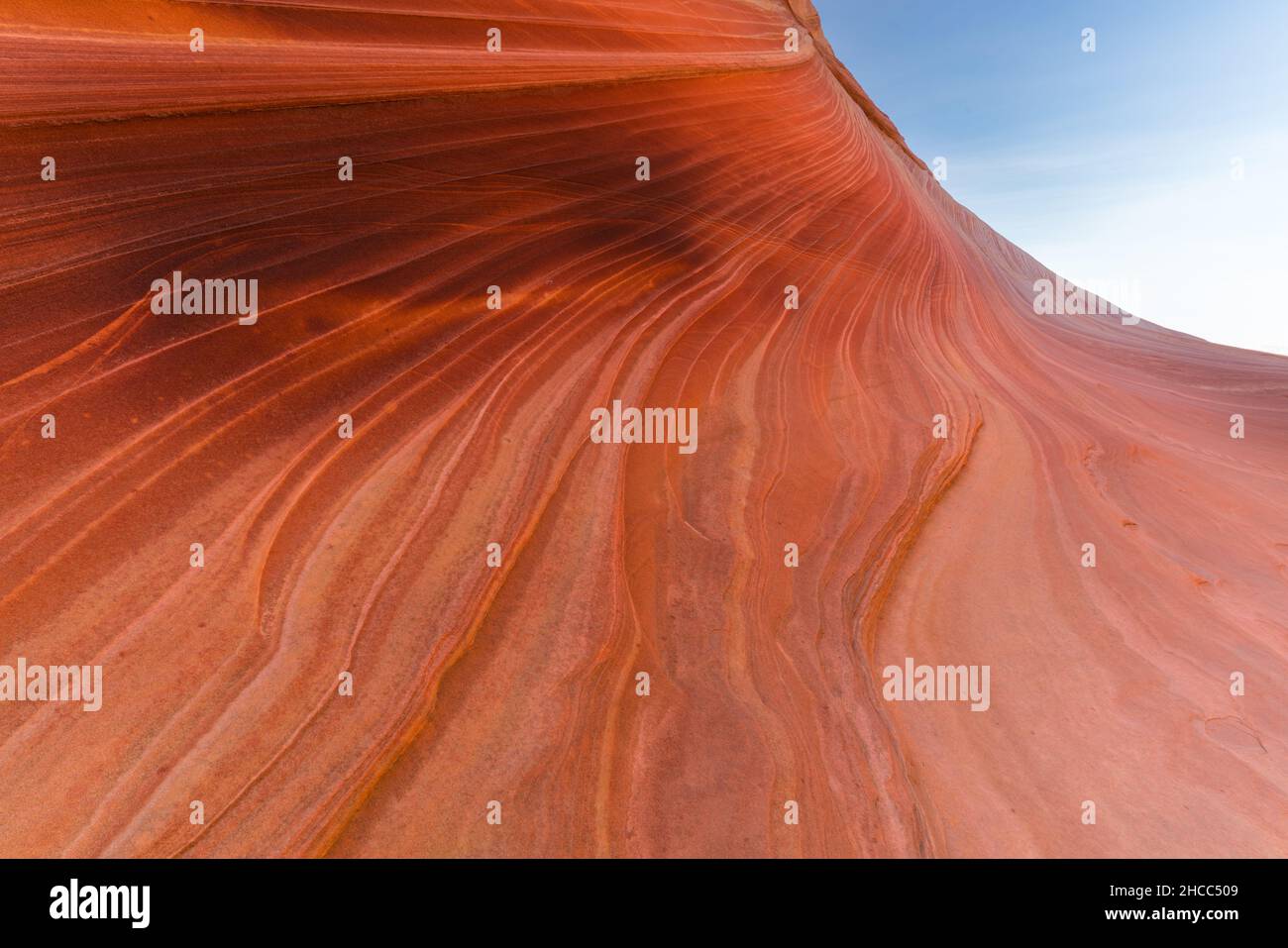 Famoso pendio di Coyote Butte nelle scogliere di Paria Canyon-Vermilion, Arizona, USA Foto Stock