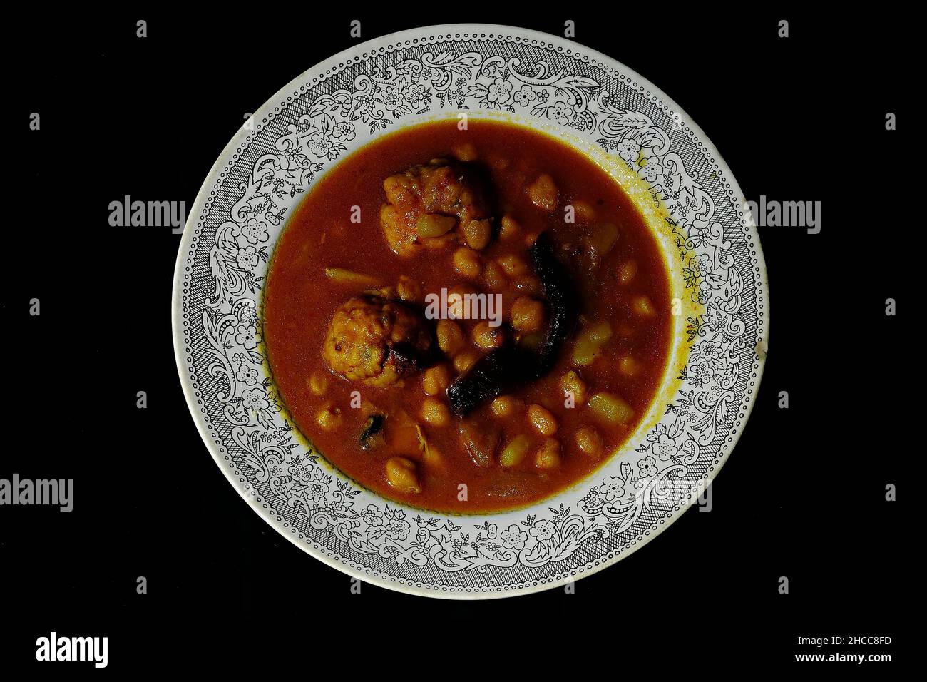 Pasti ricchi e nutrienti, piatti nutrienti. Foto Stock