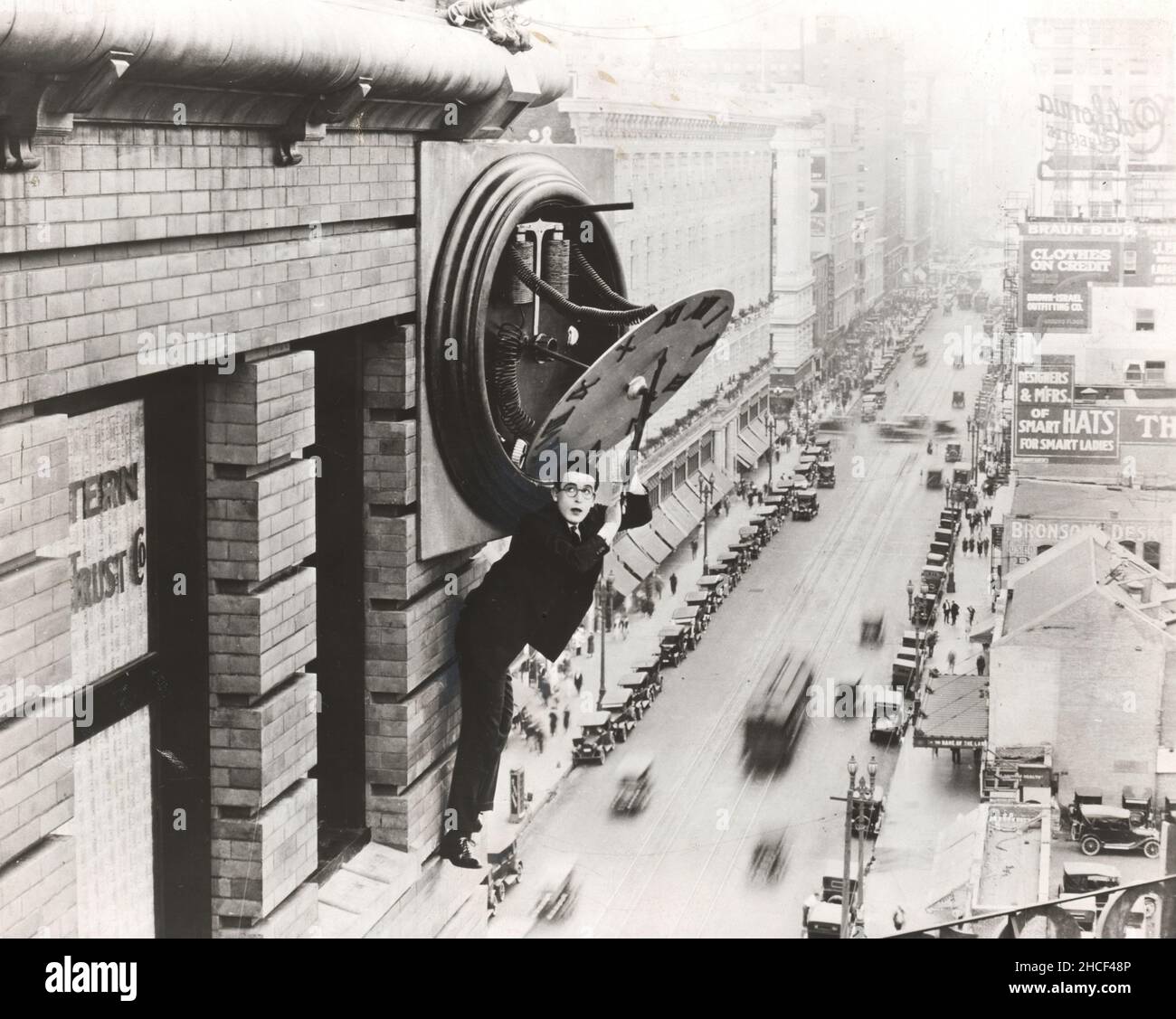 Harold Lloyd Foto Stock