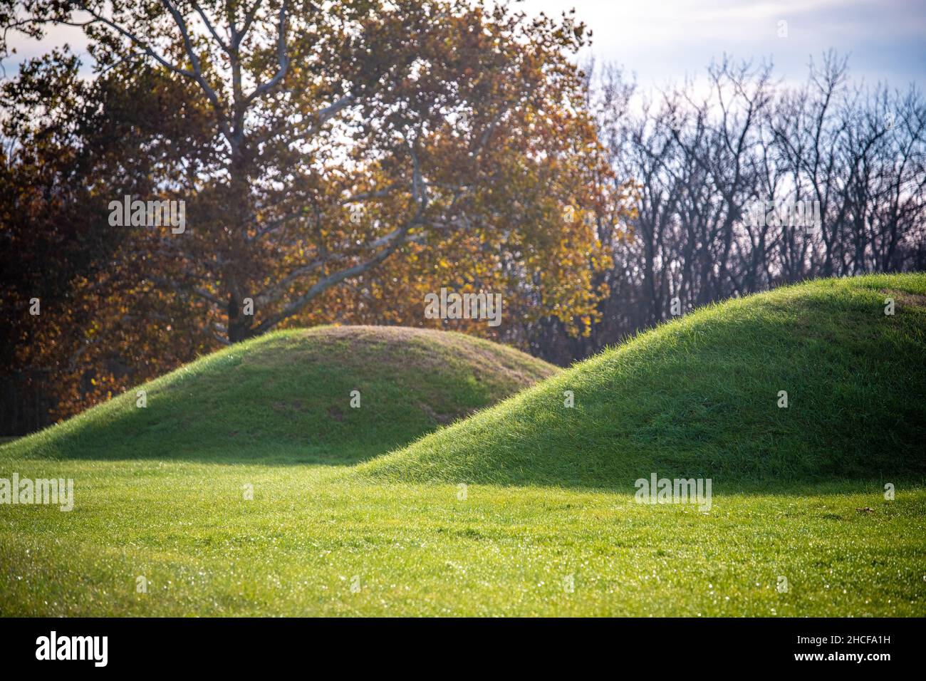 Hopewell Culture NHP , Mound City Group Foto Stock