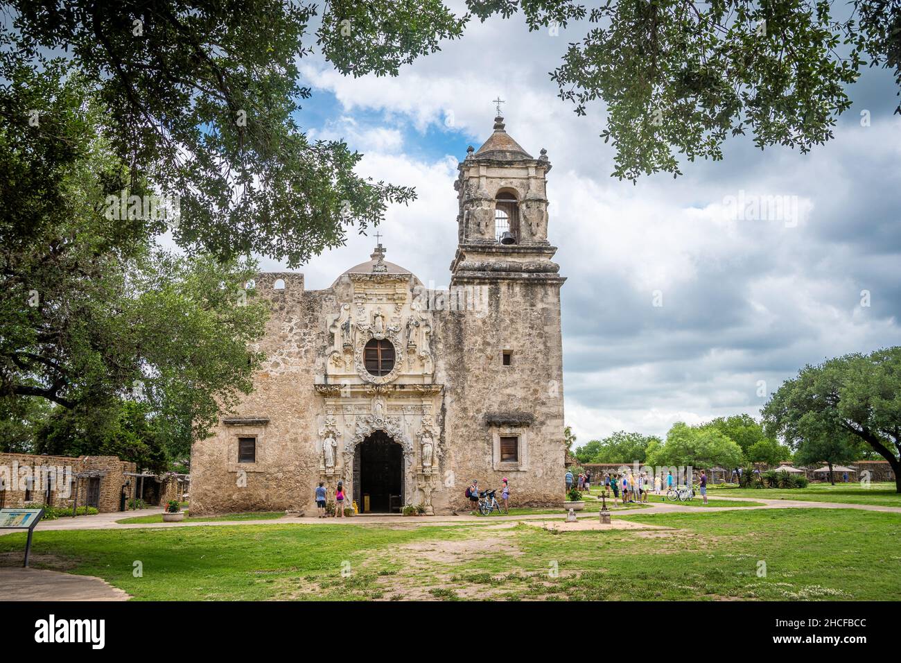 San Antonio Missions National Historical Park Foto Stock