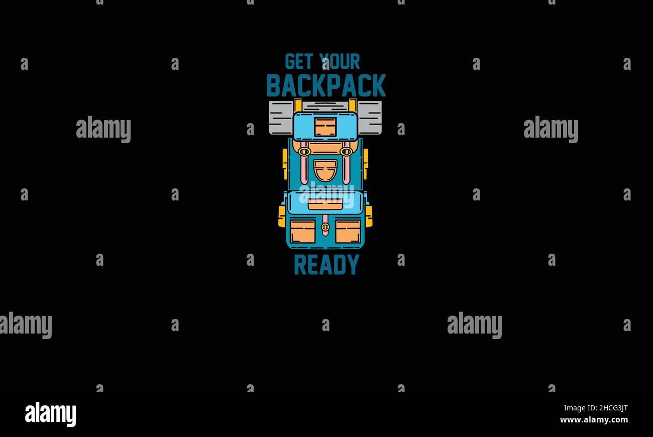 prepara il backup del modello vettoriale di testo monogramma con chiusura del design della borsa Illustrazione Vettoriale