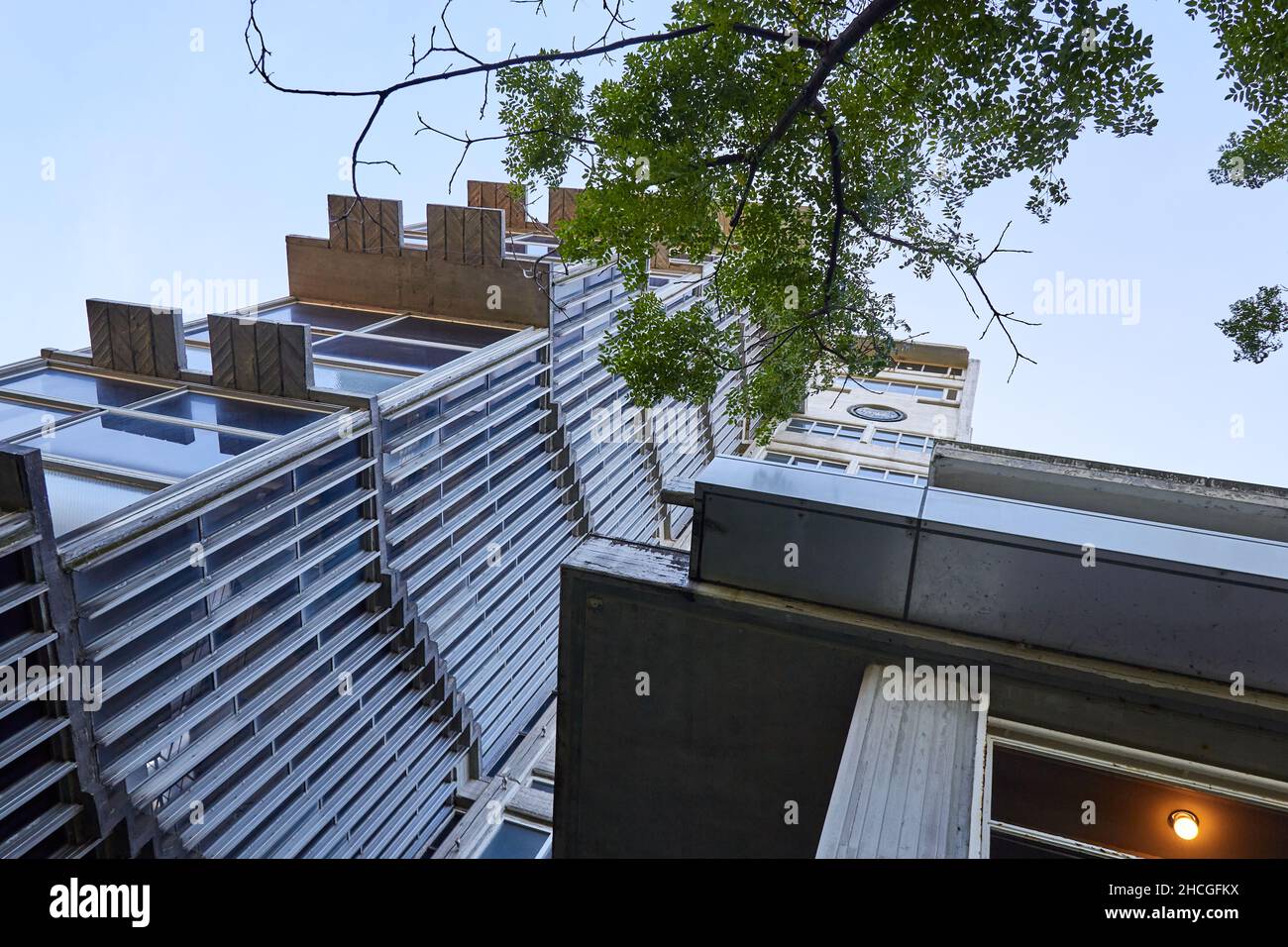 Tokoen Hotel (東光園) (Kikutake Kiyonori, 1964), Yonago, Prefettura di Tottori, Giappone Foto Stock