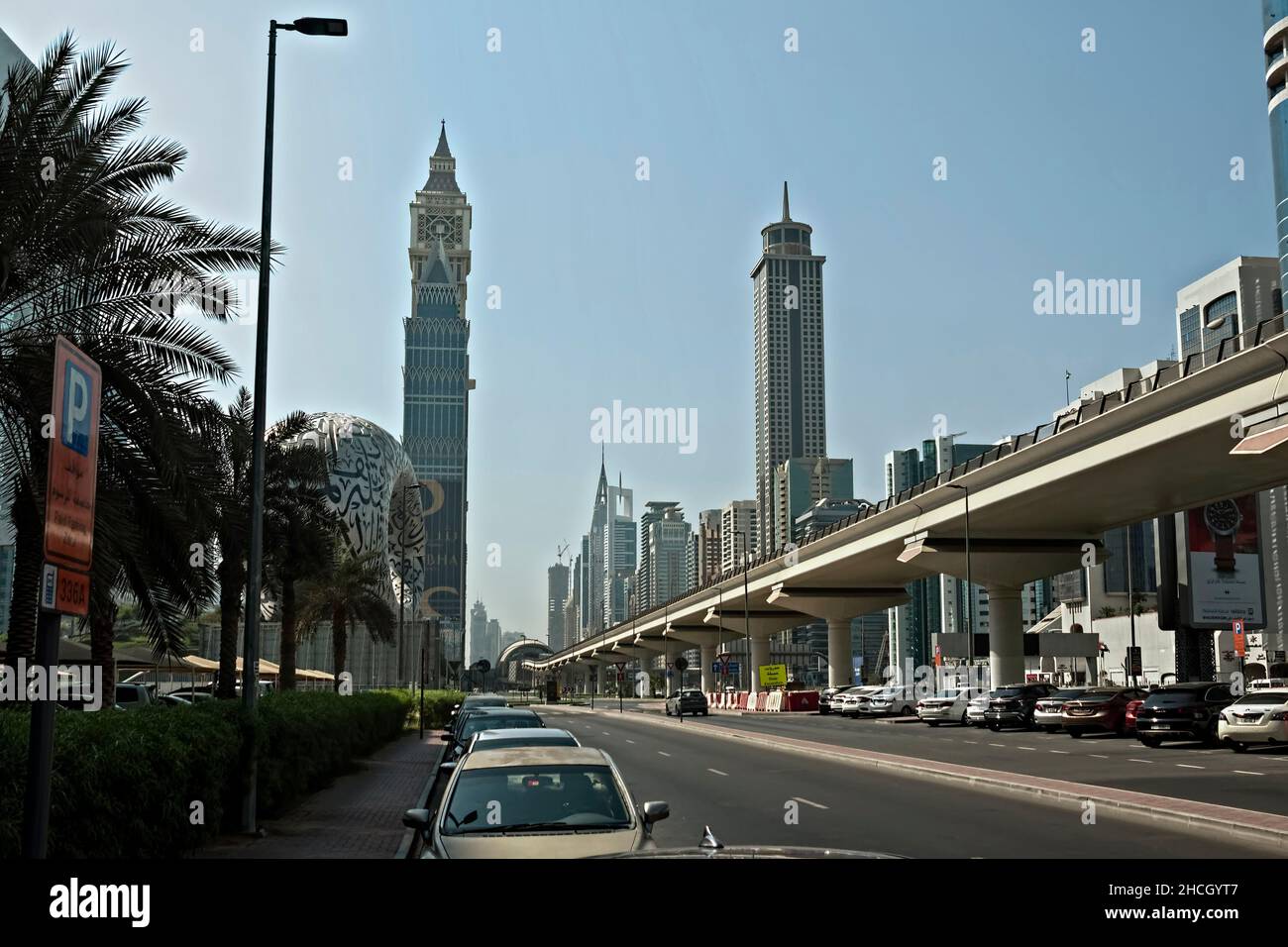 Museo del futuro Dubai, Emirati Arabi Uniti, Foto Stock